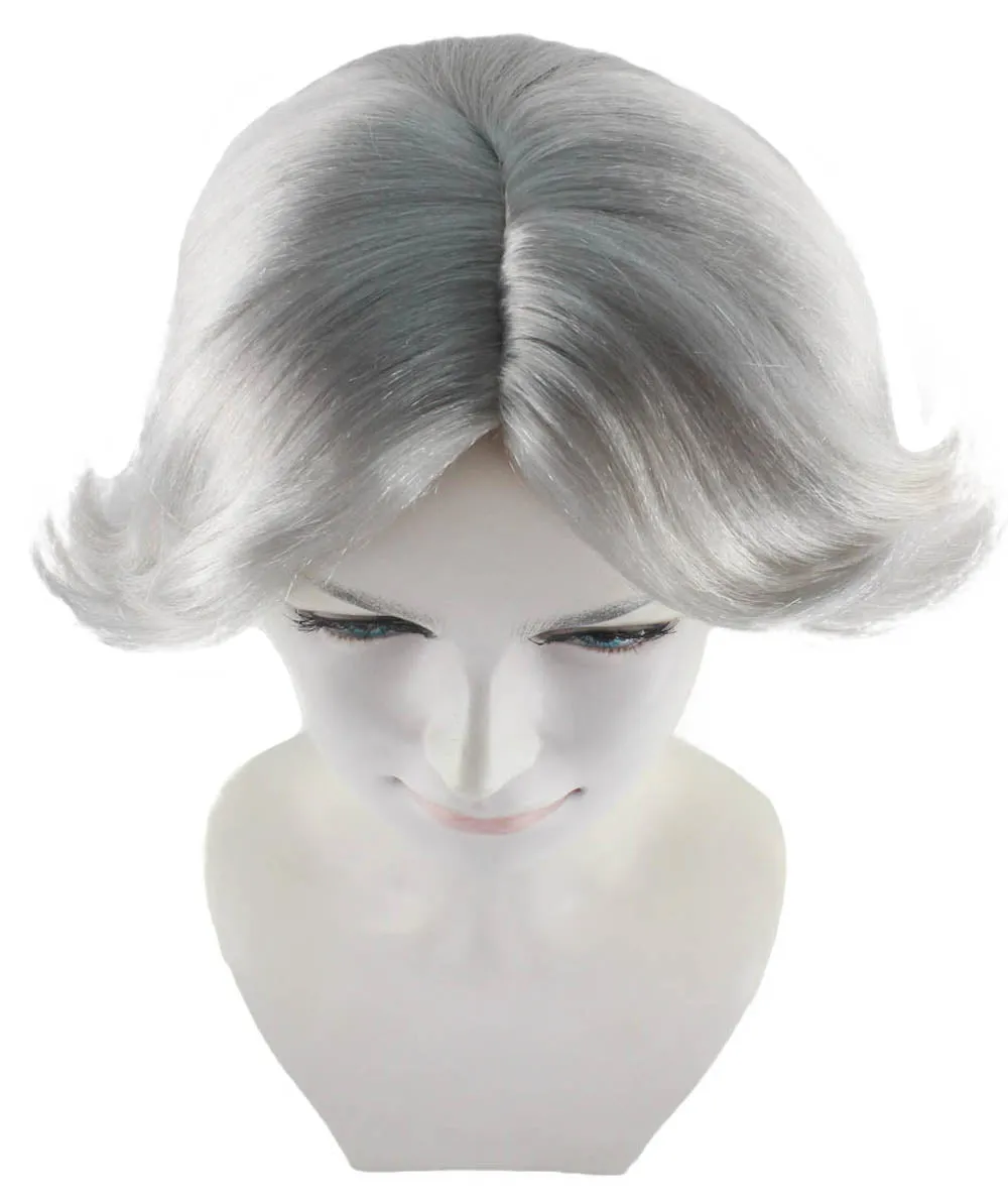 20s Glitz and Glamour Wig  | Grey Halloween Wig | Premium Breathable Capless Cap