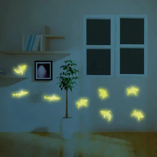 4M Glow In The Dark Sharks