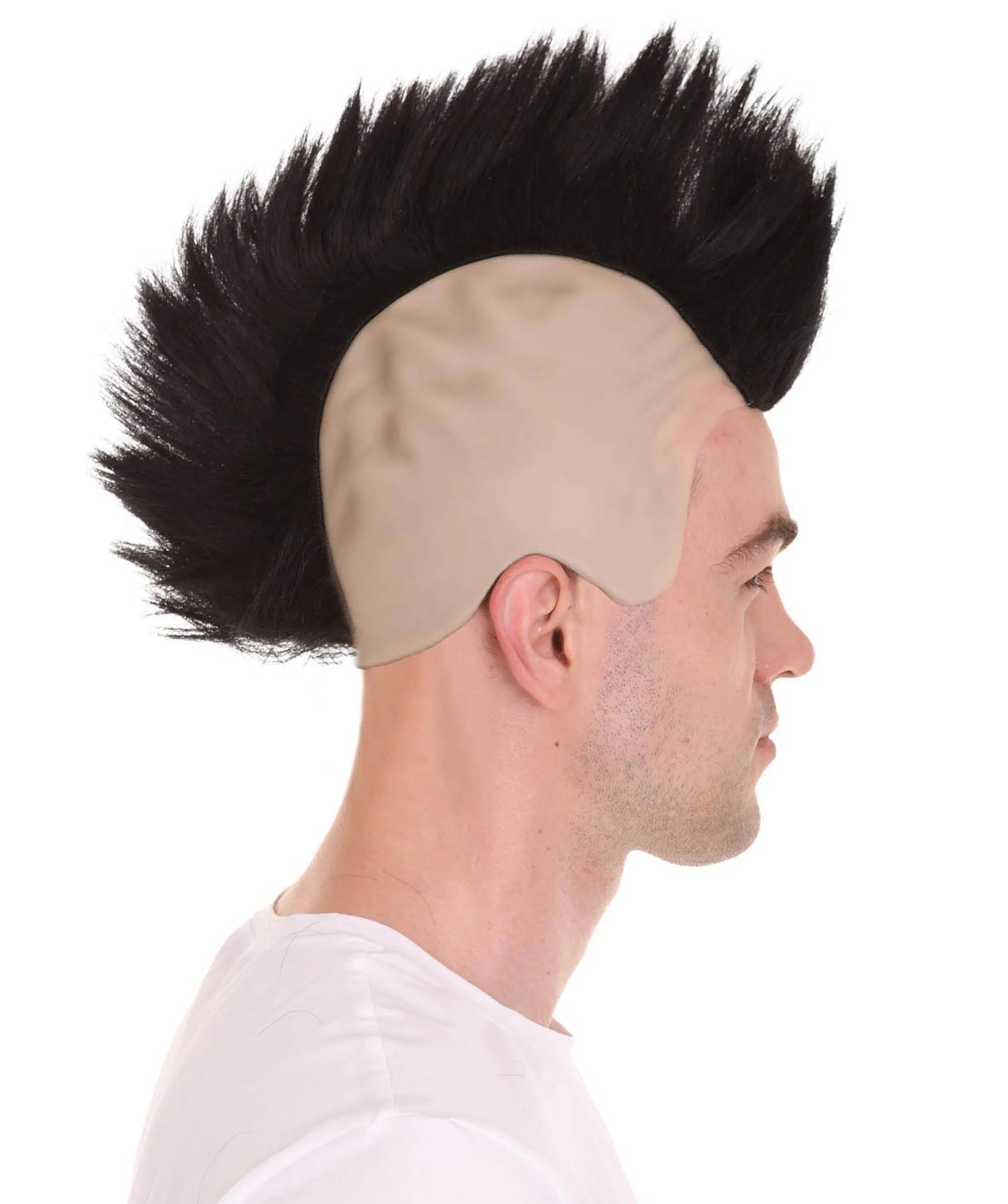 80's Punk Rocker Mohawk Wig | Black Rock / Disco Wigs