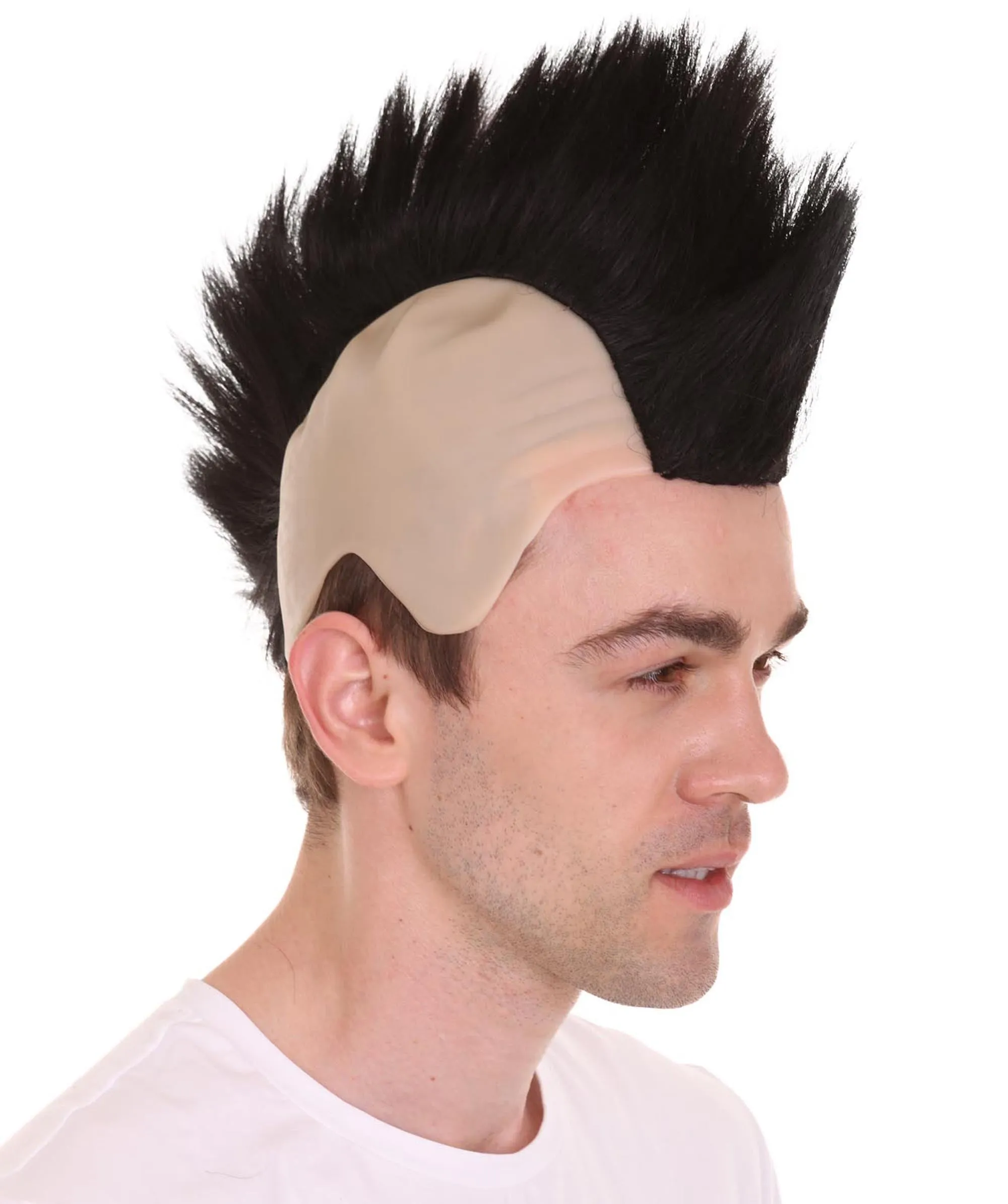 80's Punk Rocker Mohawk Wig | Black Rock / Disco Wigs