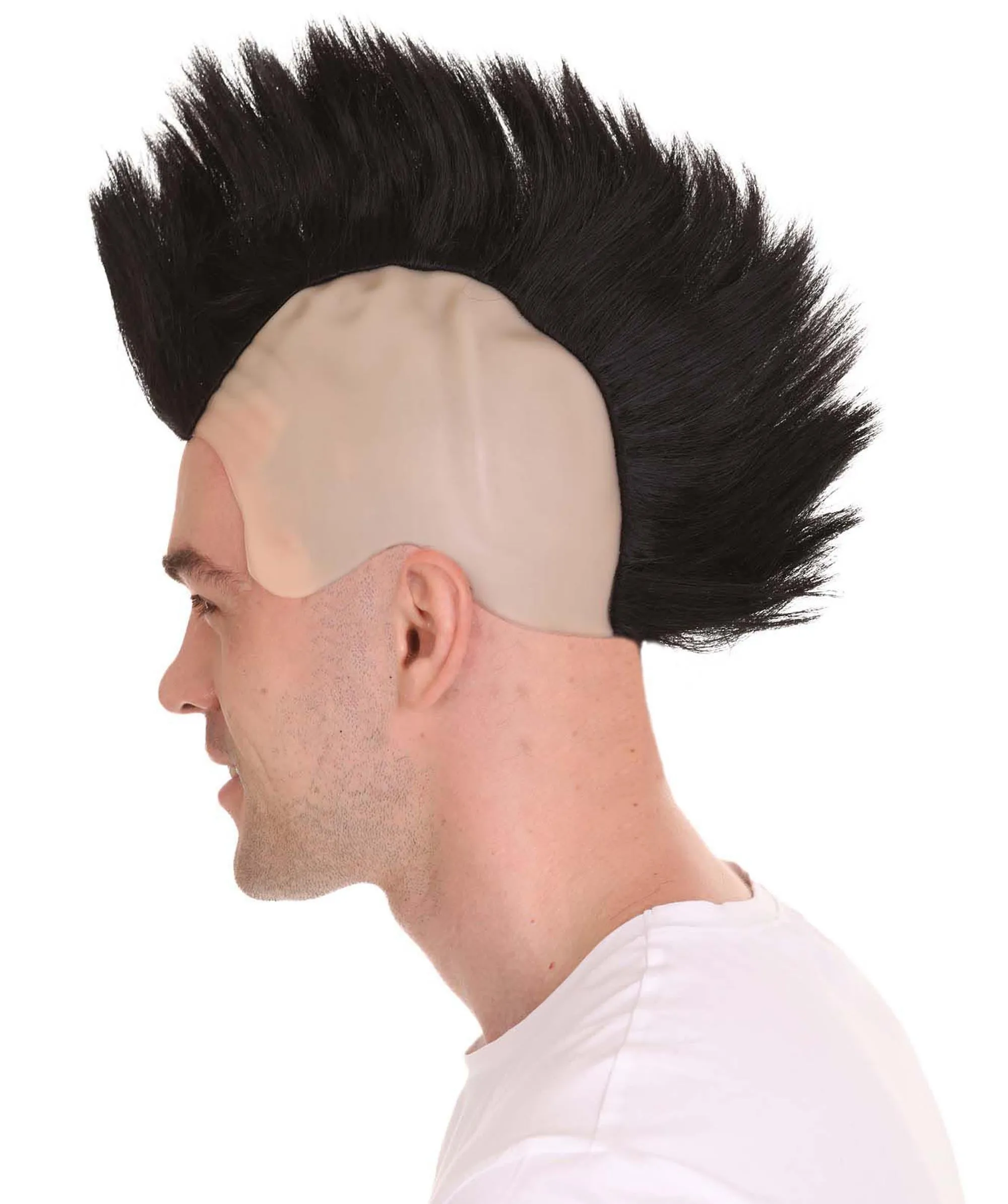 80's Punk Rocker Mohawk Wig | Black Rock / Disco Wigs