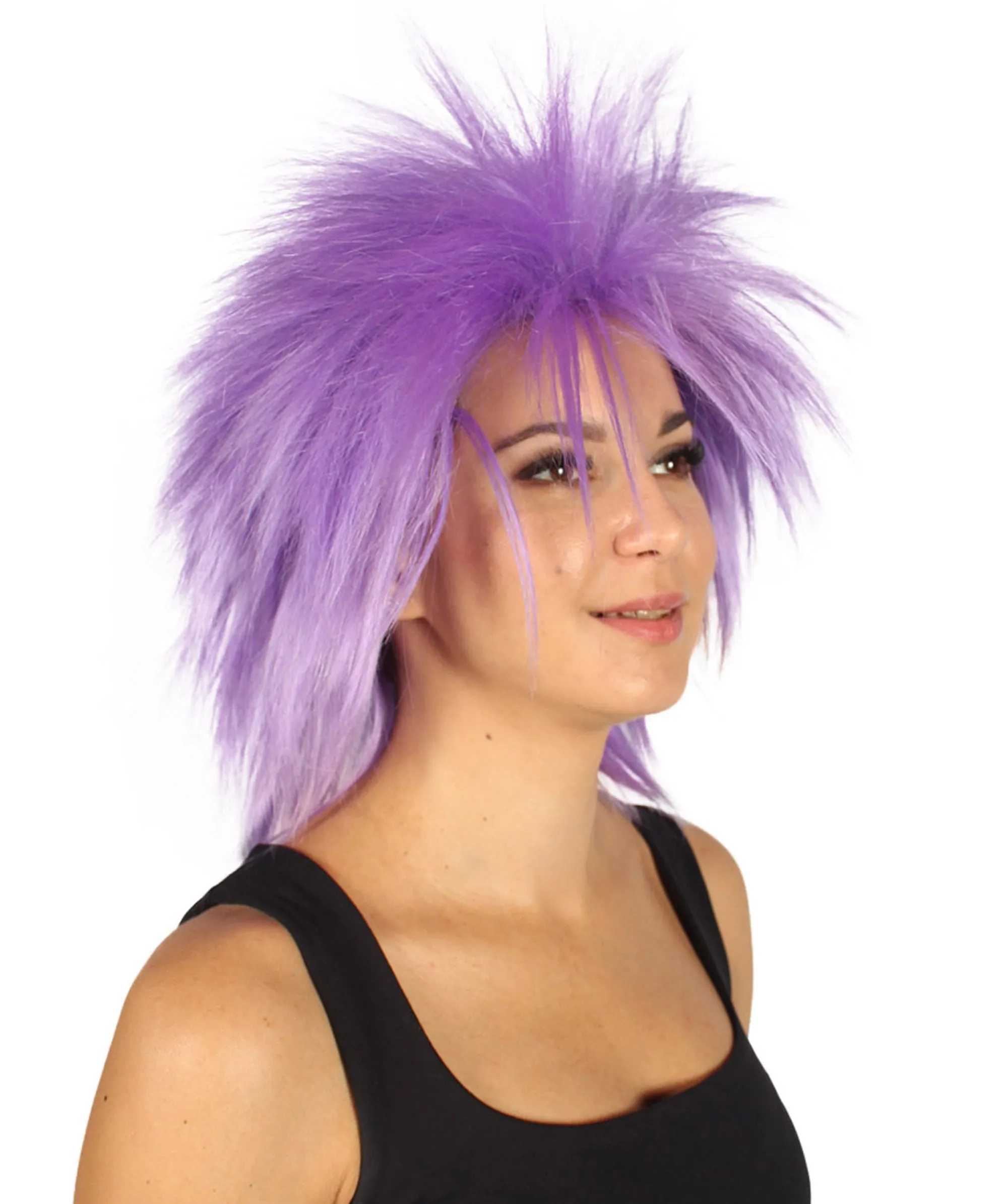 80's Rock Star Disco Funky Punk Collection Women's Wig | Multiple Colors Cosplay Halloween Wig | Premium Breathable Capless Cap