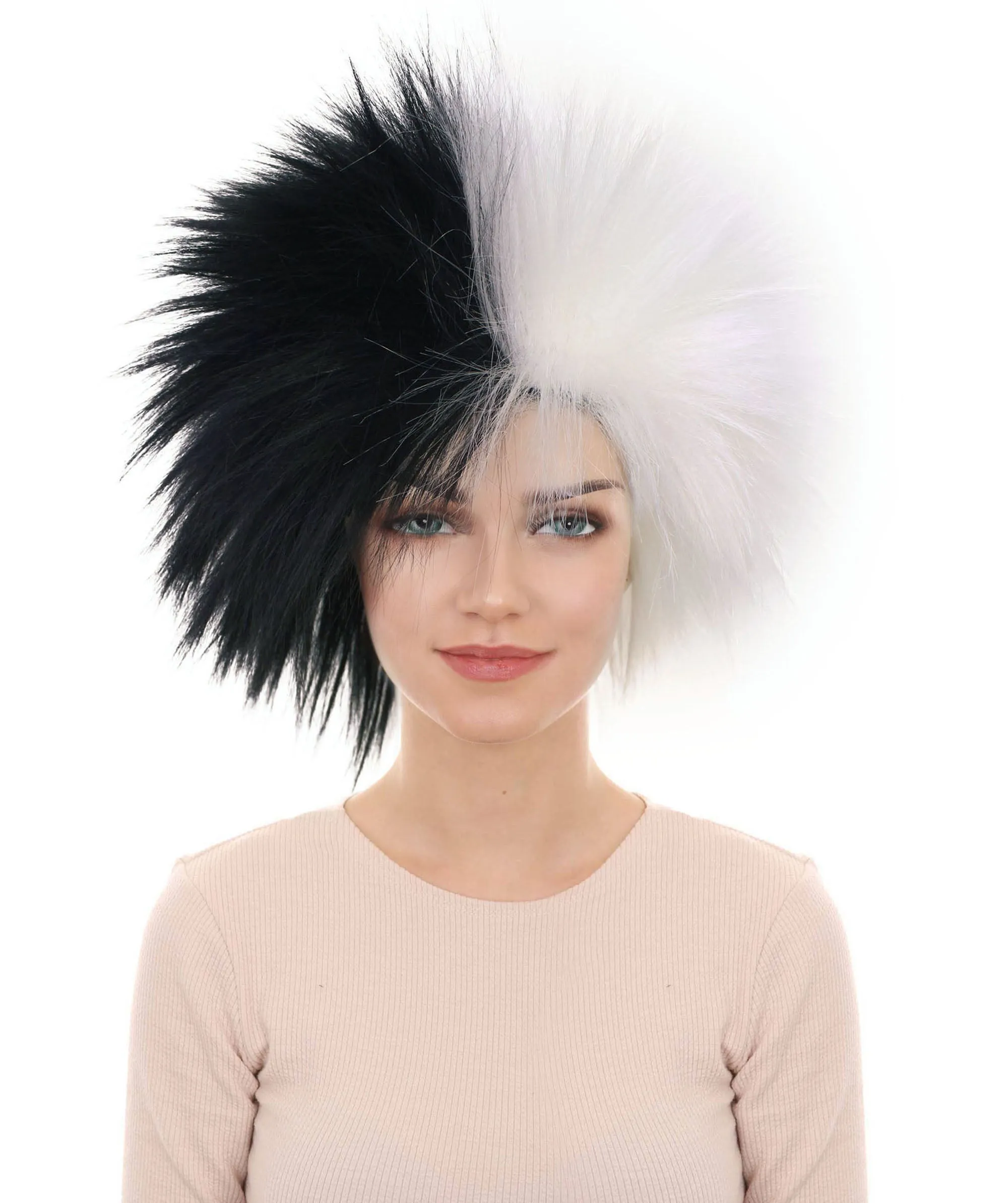 80's Rock Star Disco Funky Punk Collection Women's Wig | Multiple Colors Cosplay Halloween Wig | Premium Breathable Capless Cap
