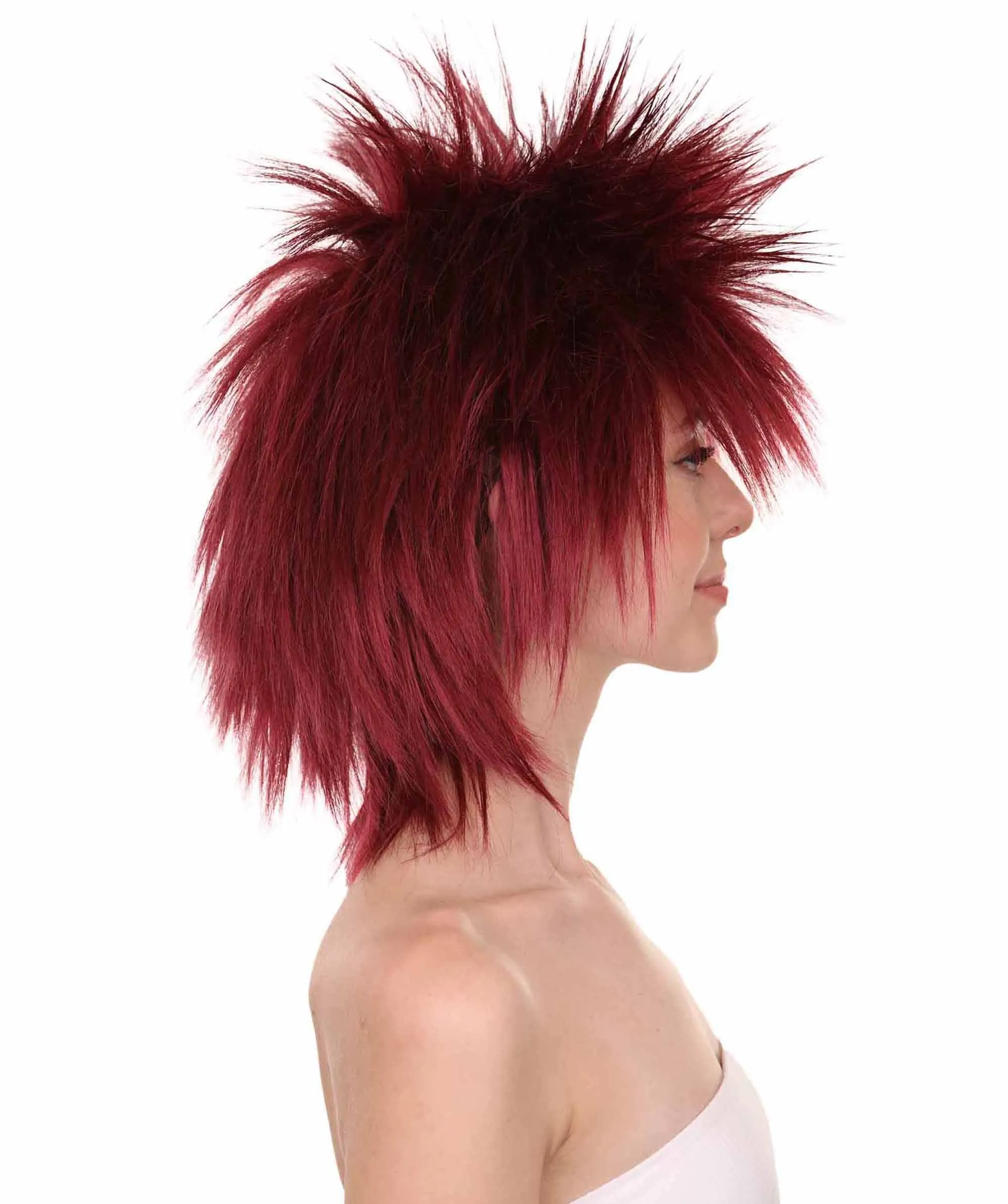80's Rock Star Disco Funky Punk Collection Women's Wig | Multiple Colors Cosplay Halloween Wig | Premium Breathable Capless Cap