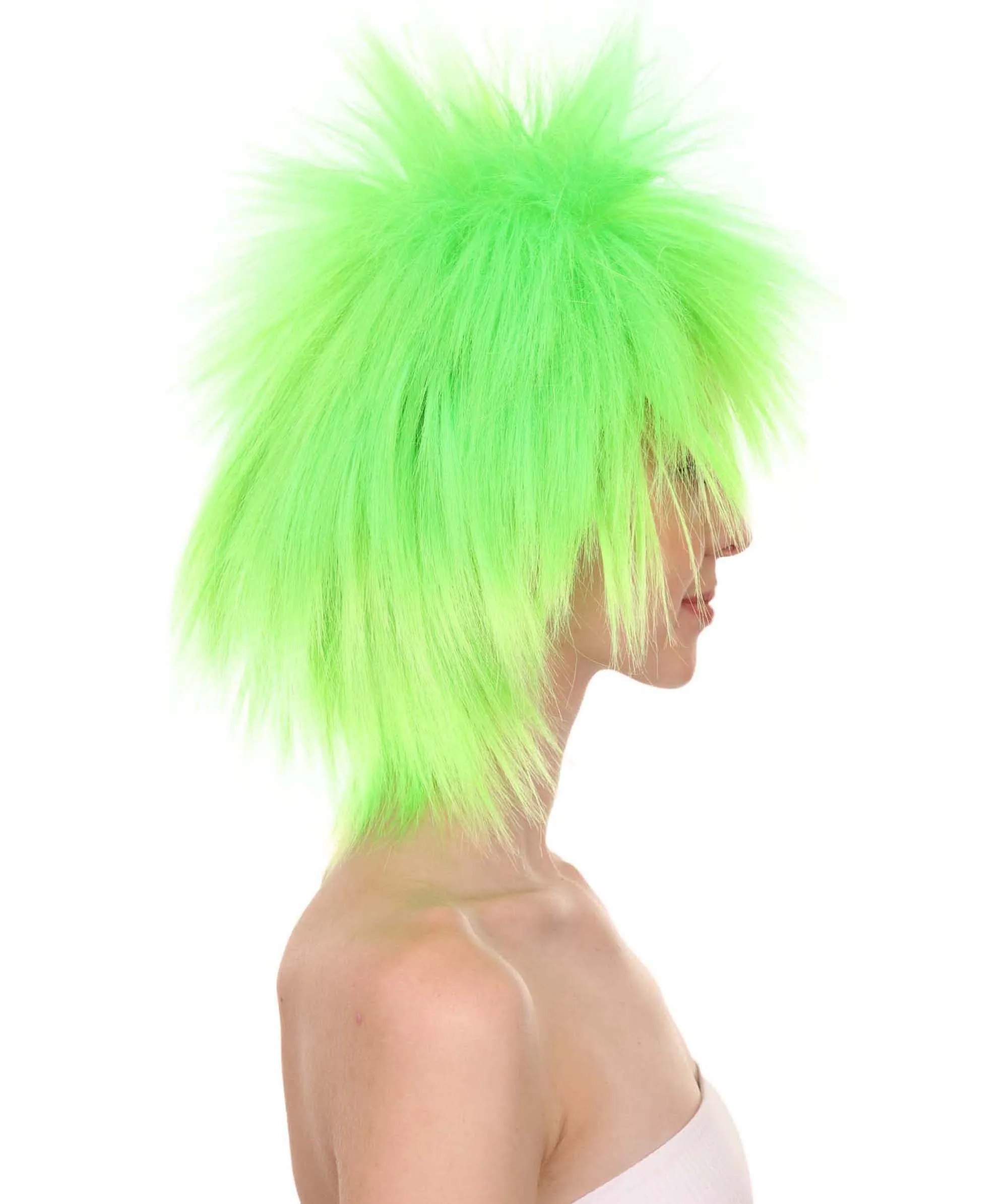 80's Rock Star Disco Funky Punk Collection Women's Wig | Multiple Colors Cosplay Halloween Wig | Premium Breathable Capless Cap