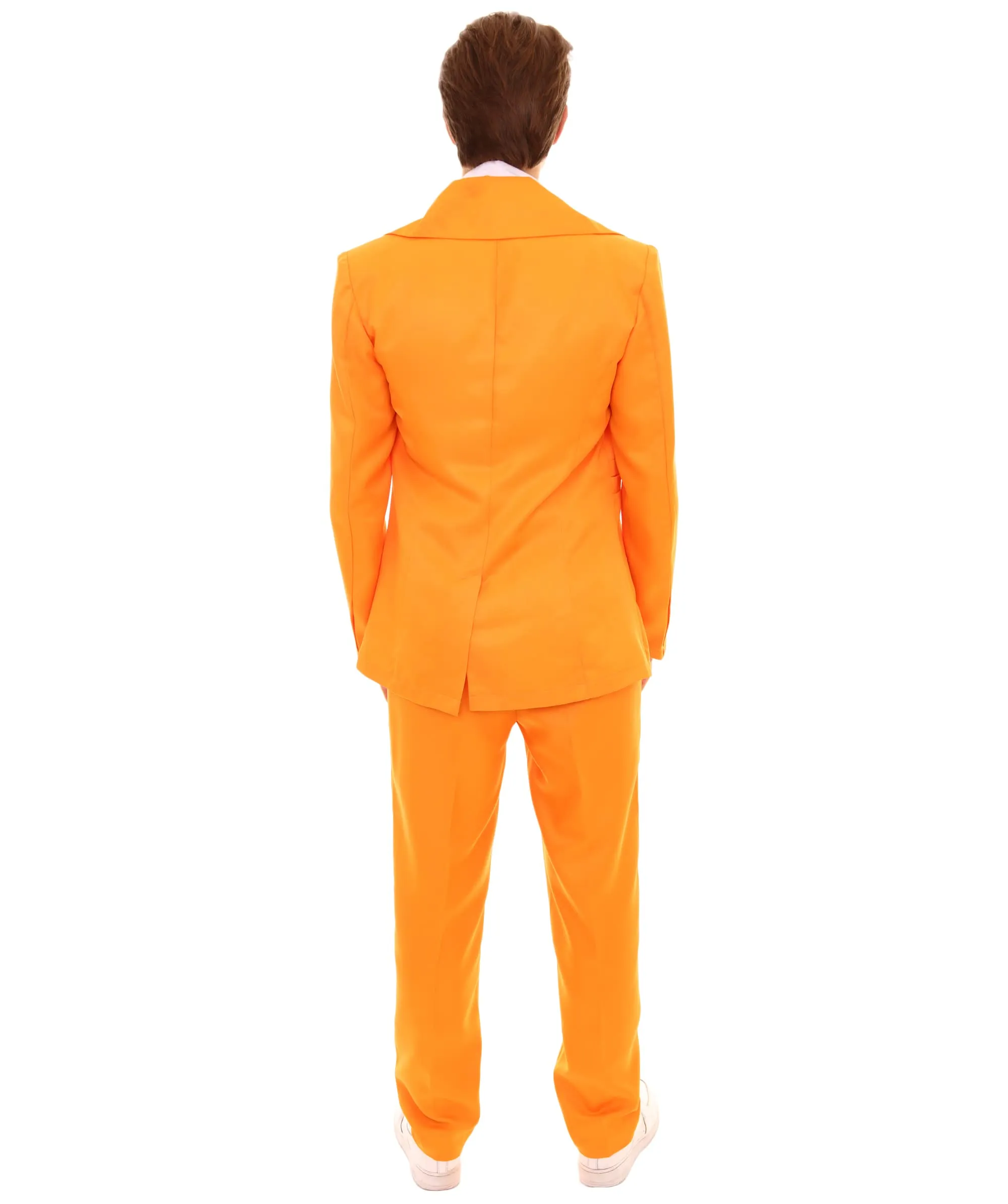 80's Rock Star Suit Costume with Dickie and Tie | Premium Halloween Costume | Multiple Color Options