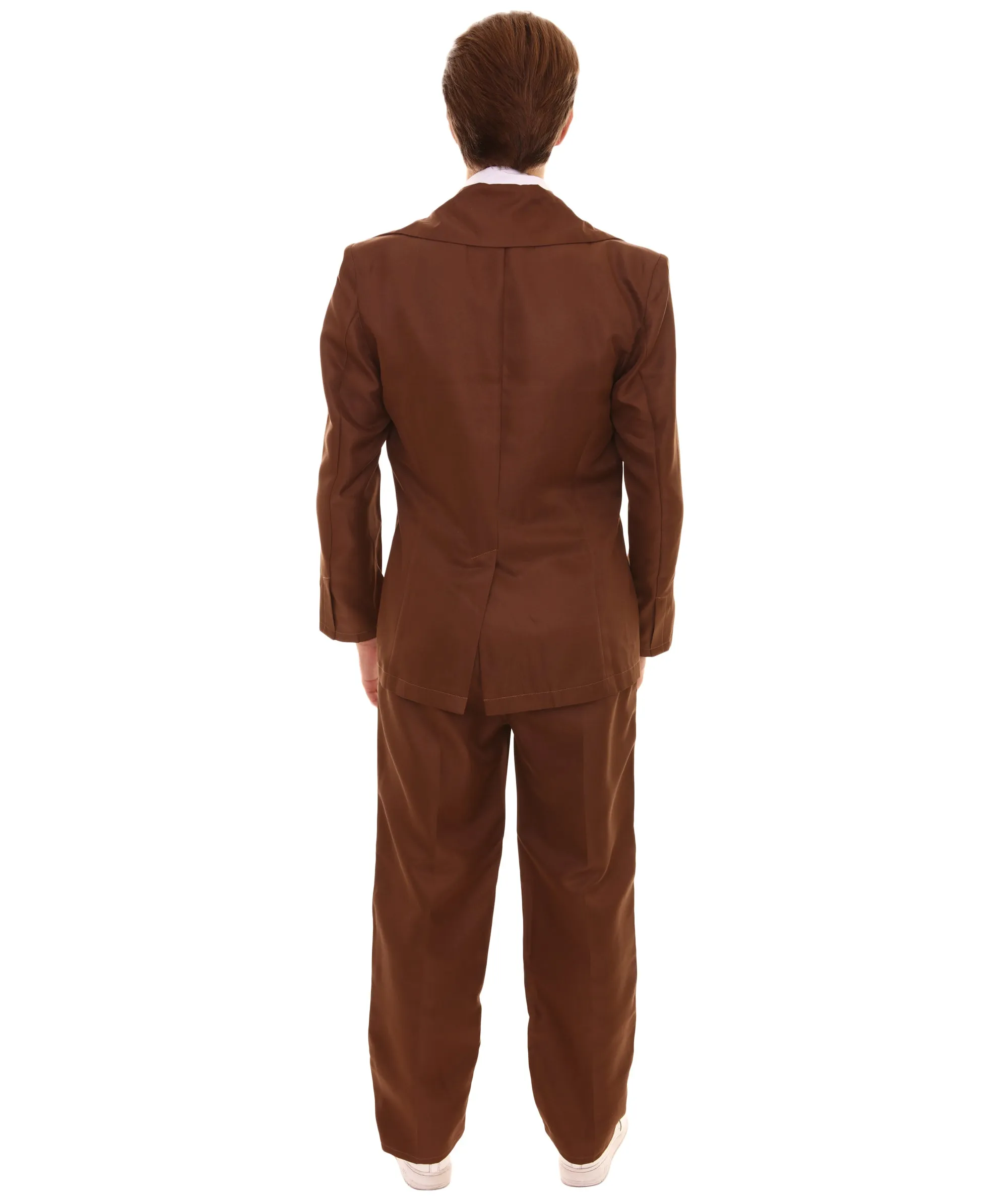 80's Rock Star Suit Costume with Dickie and Tie | Premium Halloween Costume | Multiple Color Options