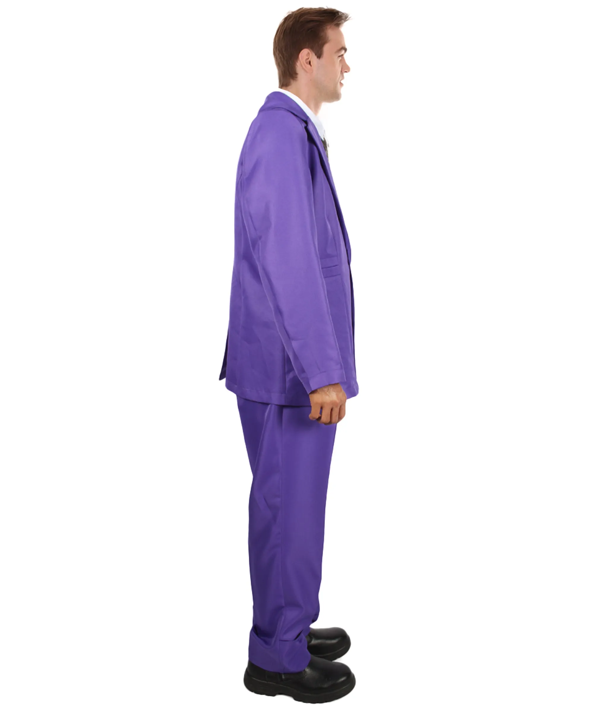 80's Rock Star Suit Costume with Dickie and Tie | Premium Halloween Costume | Multiple Color Options