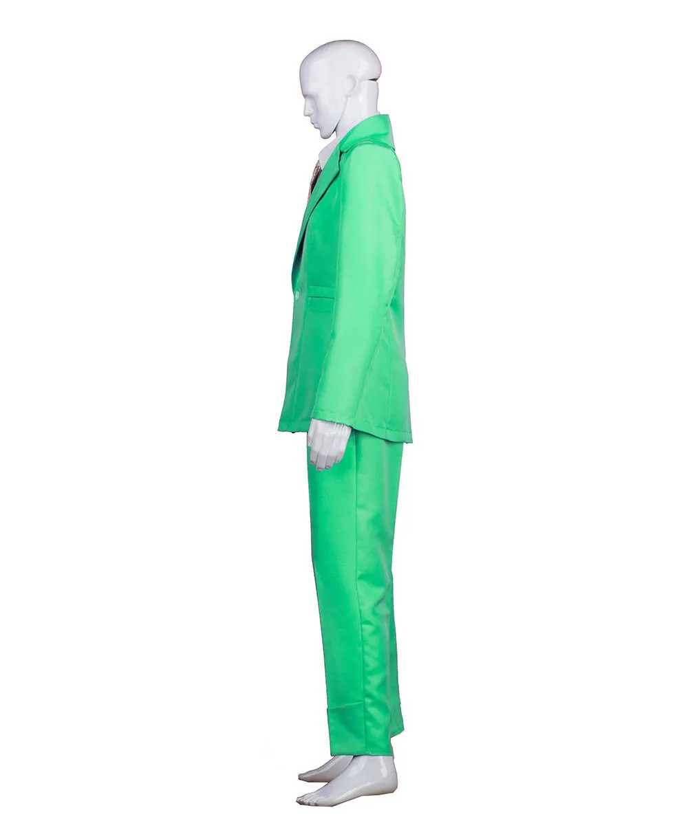 80's Rock Star Suit Costume with Dickie and Tie | Premium Halloween Costume | Multiple Color Options