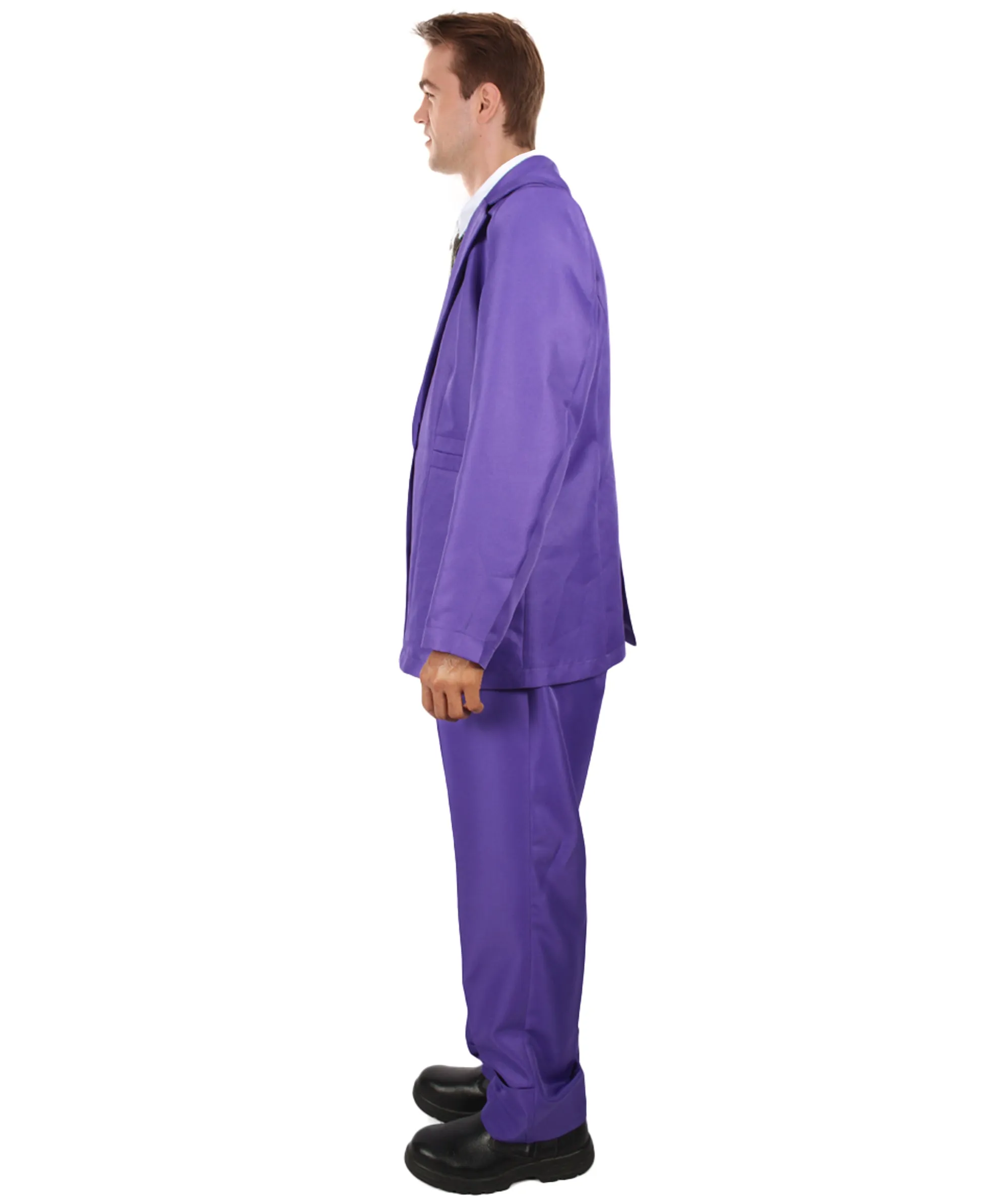 80's Rock Star Suit Costume with Dickie and Tie | Premium Halloween Costume | Multiple Color Options