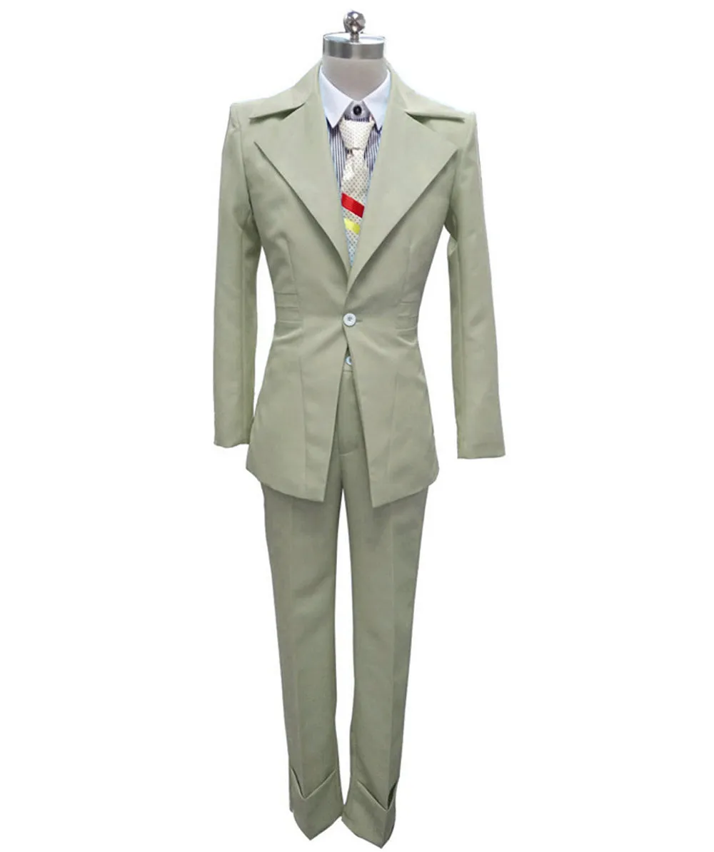80's Rock Star Suit Costume with Dickie and Tie | Premium Halloween Costume | Multiple Color Options