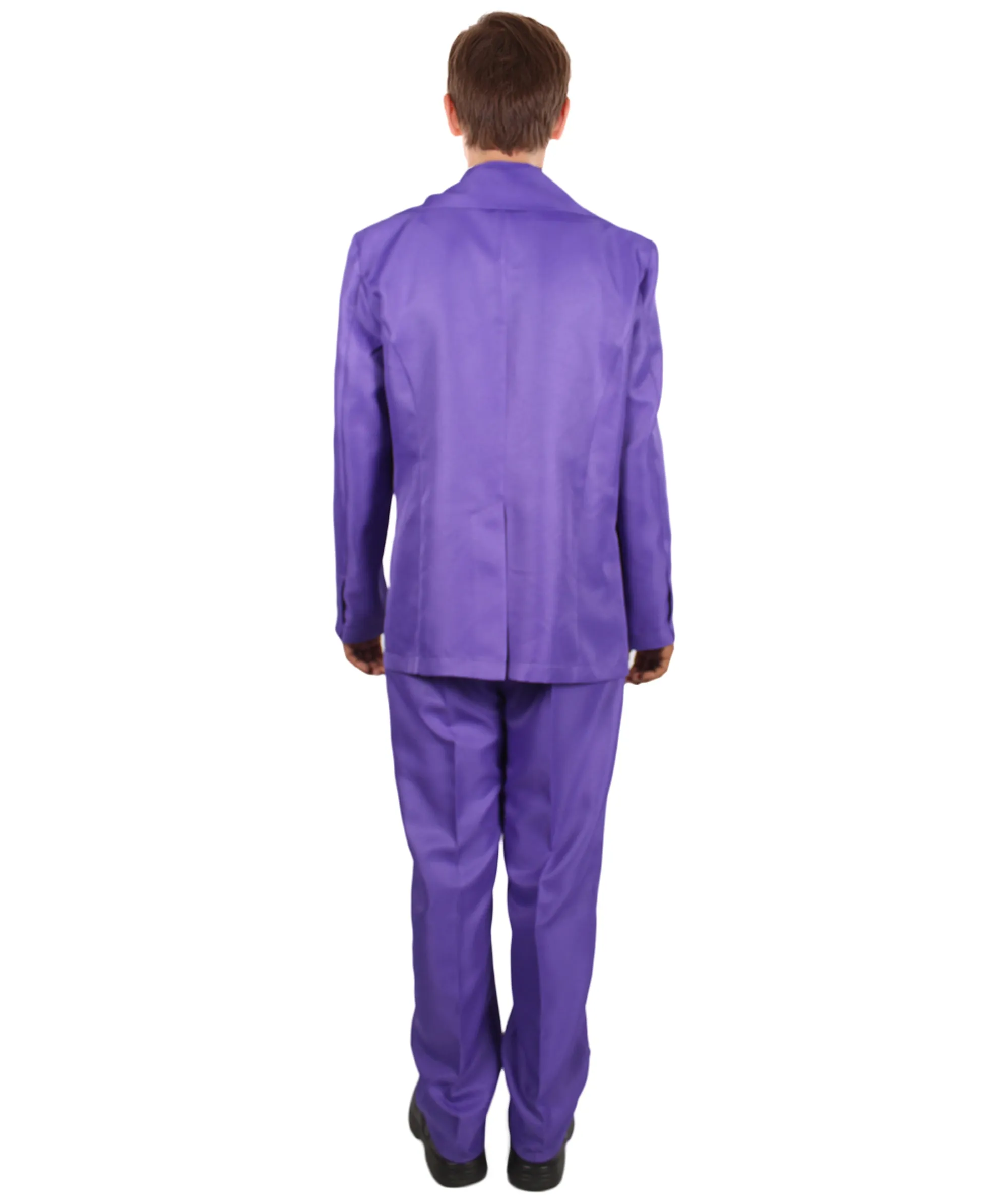 80's Rock Star Suit Costume with Dickie and Tie | Premium Halloween Costume | Multiple Color Options