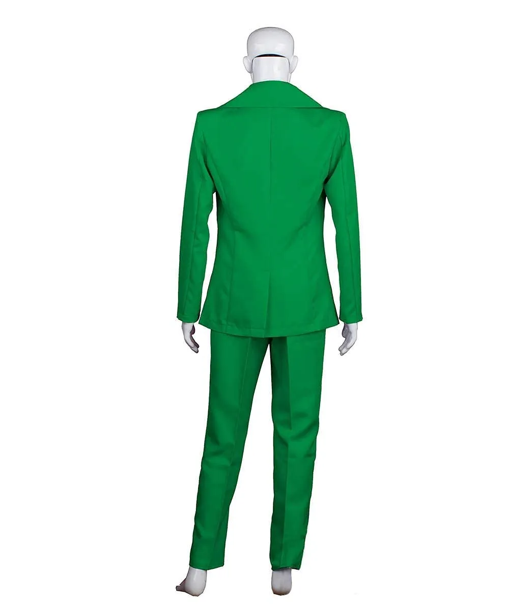 80's Rock Star Suit Costume with Dickie and Tie | Premium Halloween Costume | Multiple Color Options