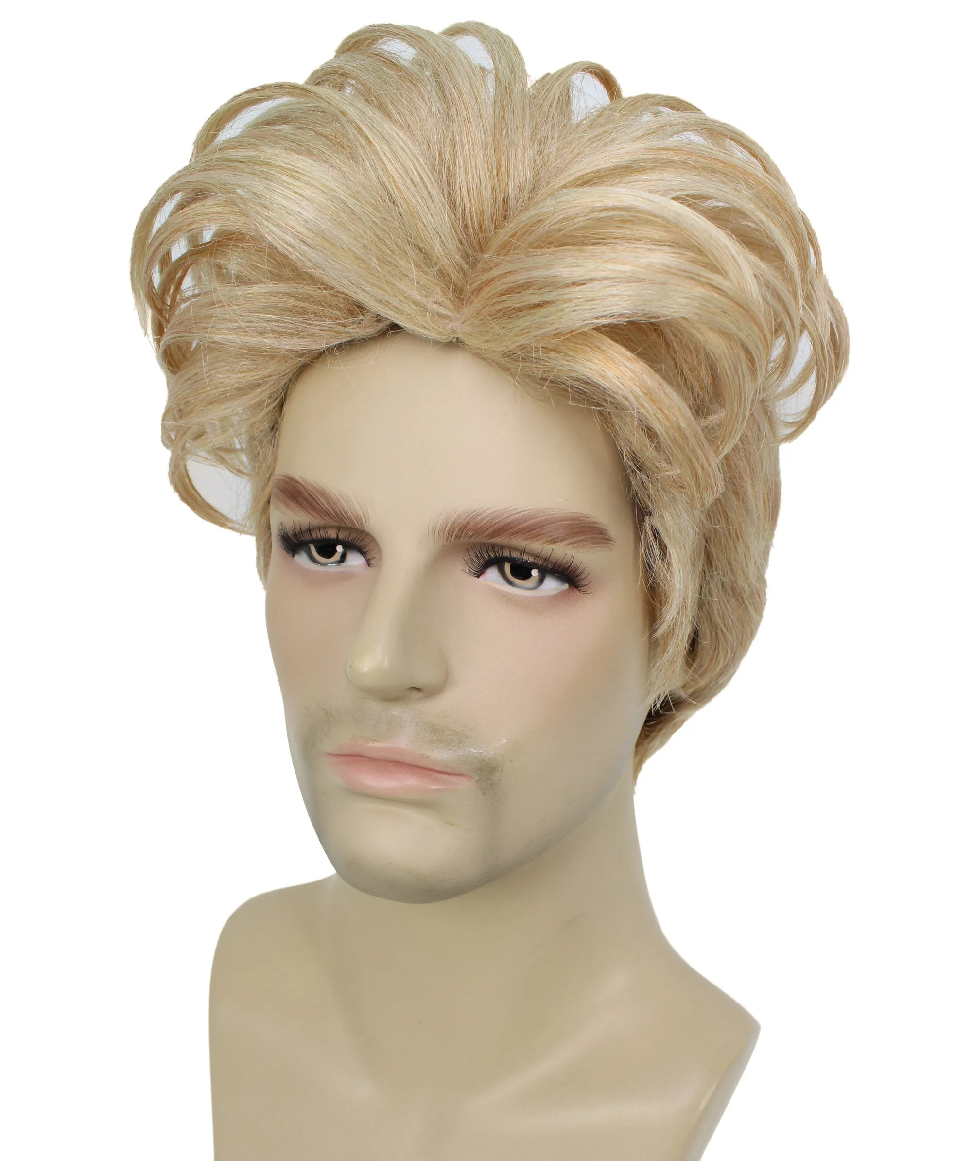 90's Rave Guy | Men's Short Gelled Middle Part | Halloween Wig | Multiple colors