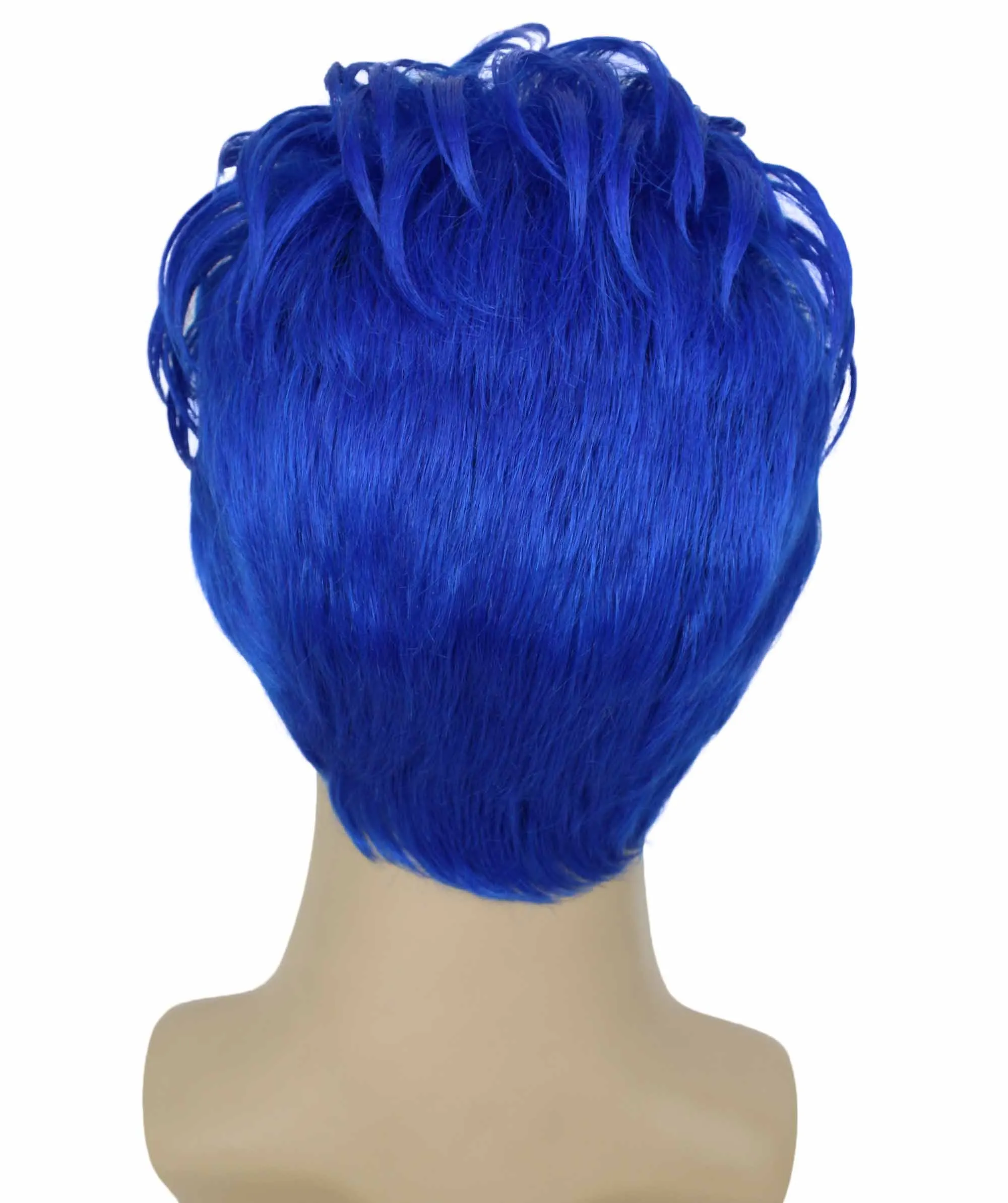 90's Rave Guy | Men's Short Gelled Middle Part | Halloween Wig | Multiple colors
