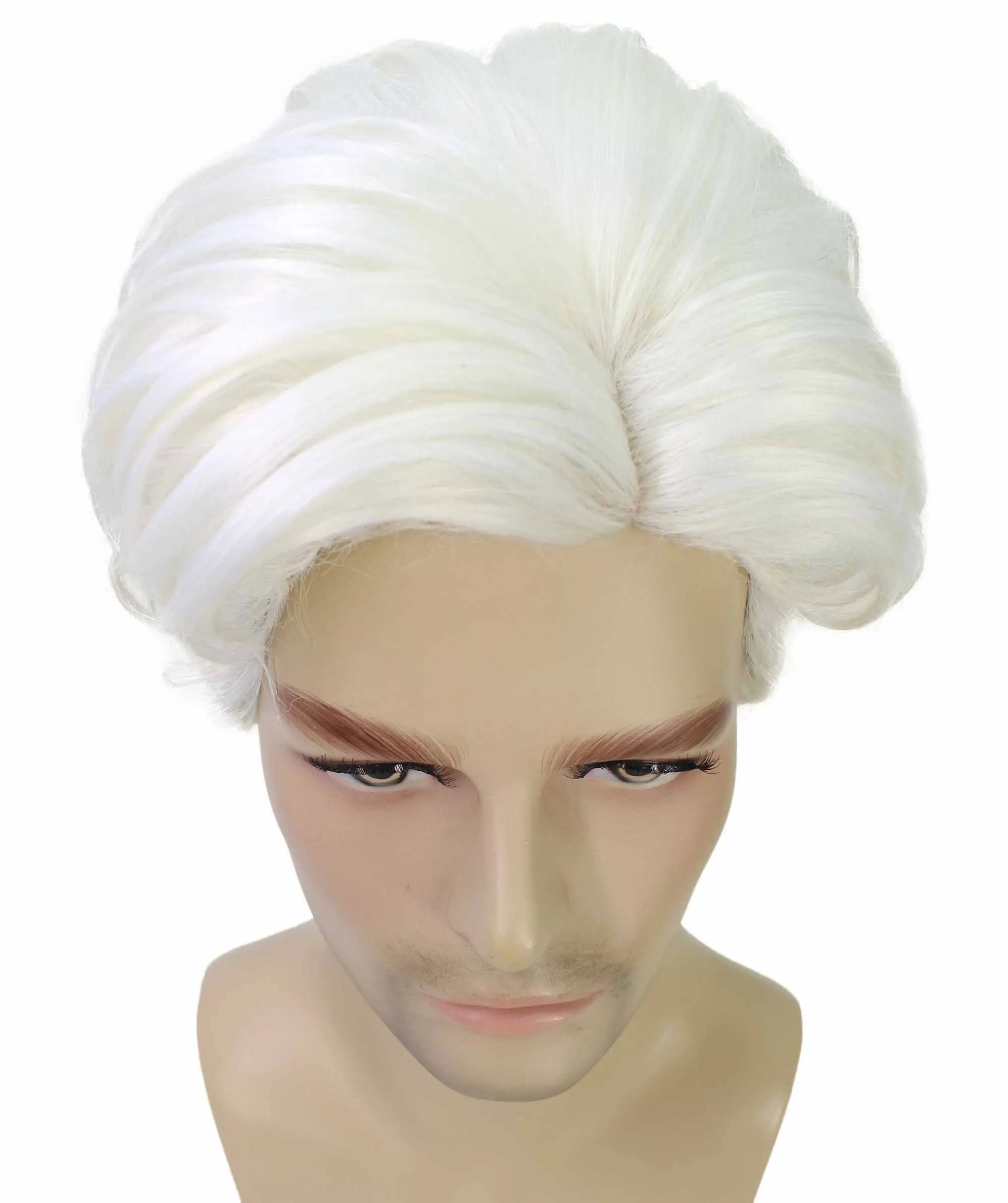 90's Rave Guy | Men's Short Gelled Middle Part | Halloween Wig | Multiple colors
