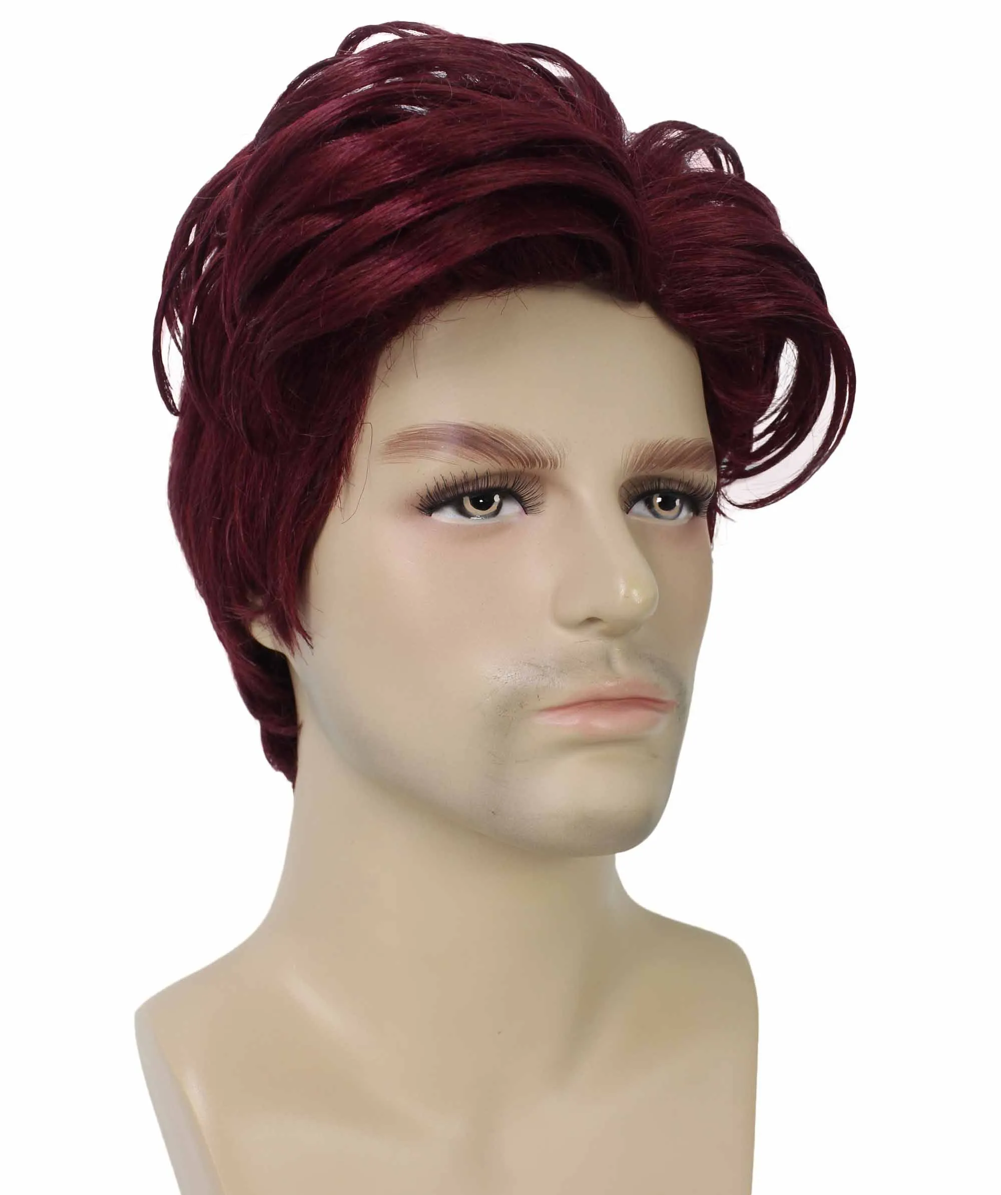 90's Rave Guy | Men's Short Gelled Middle Part | Halloween Wig | Multiple colors