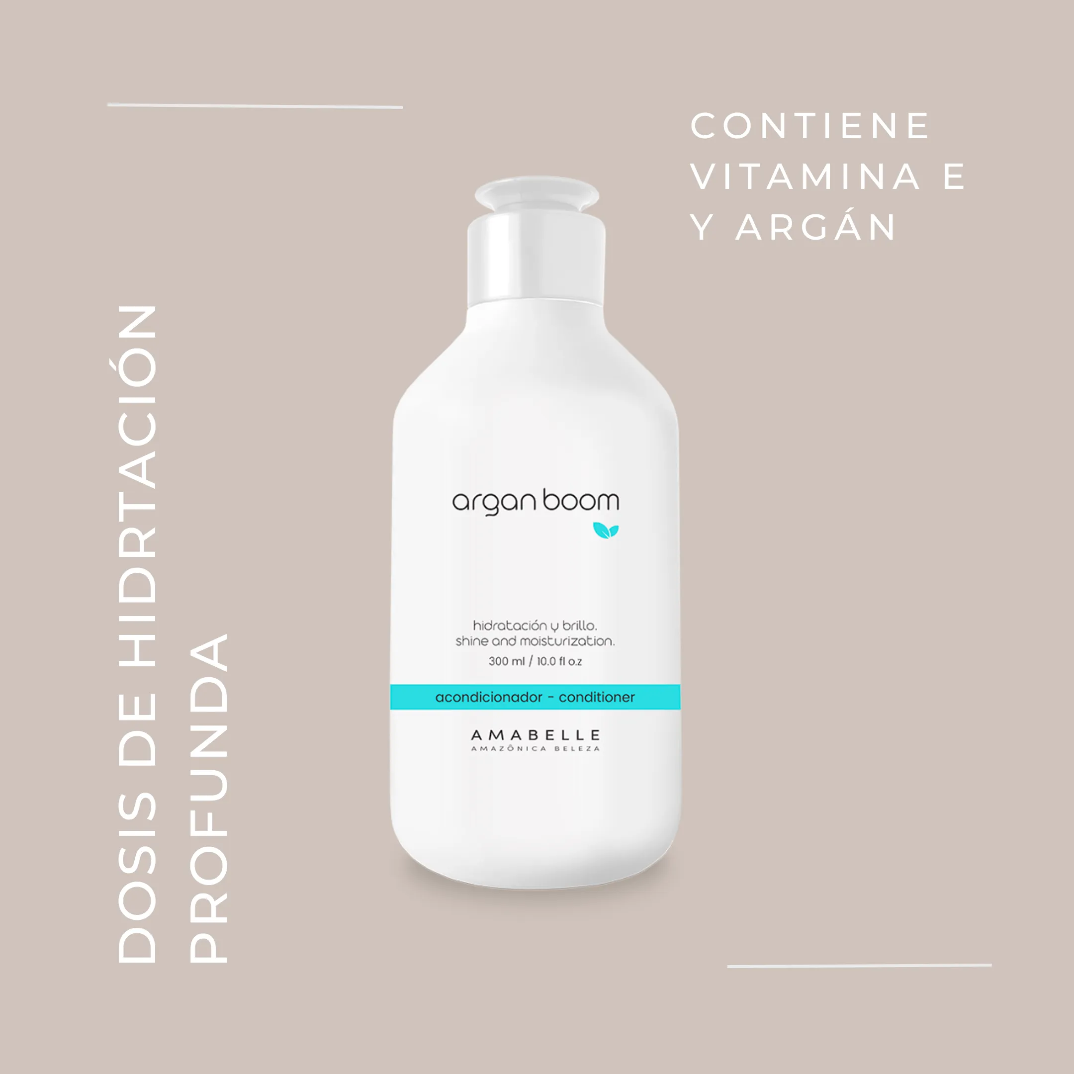 Acondicionador Argán Boom, Hidratación
