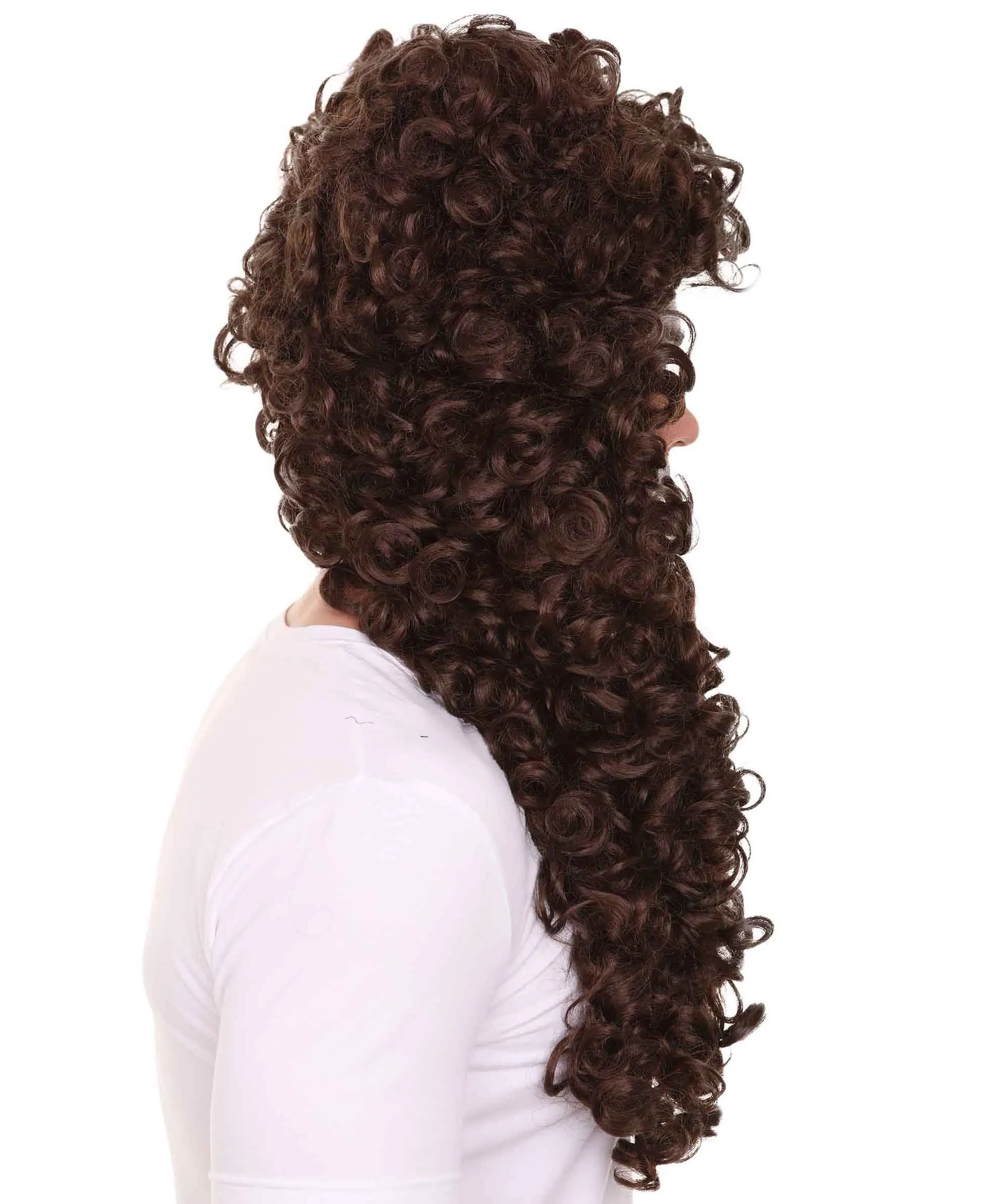 Adult 18th Century Nobleman Wig | Historical Wig | Perfect for Halloween| Breathable Capless Cap Design