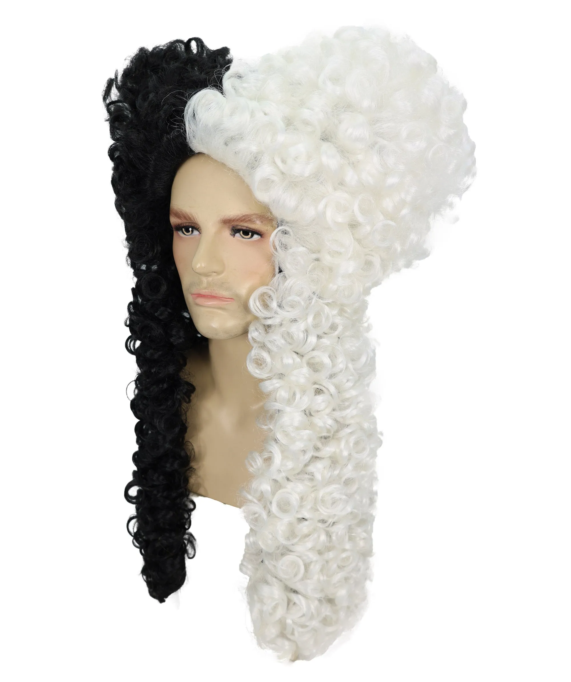 Adult 18th Century Nobleman Wig | Historical Wig | Perfect for Halloween| Breathable Capless Cap Design