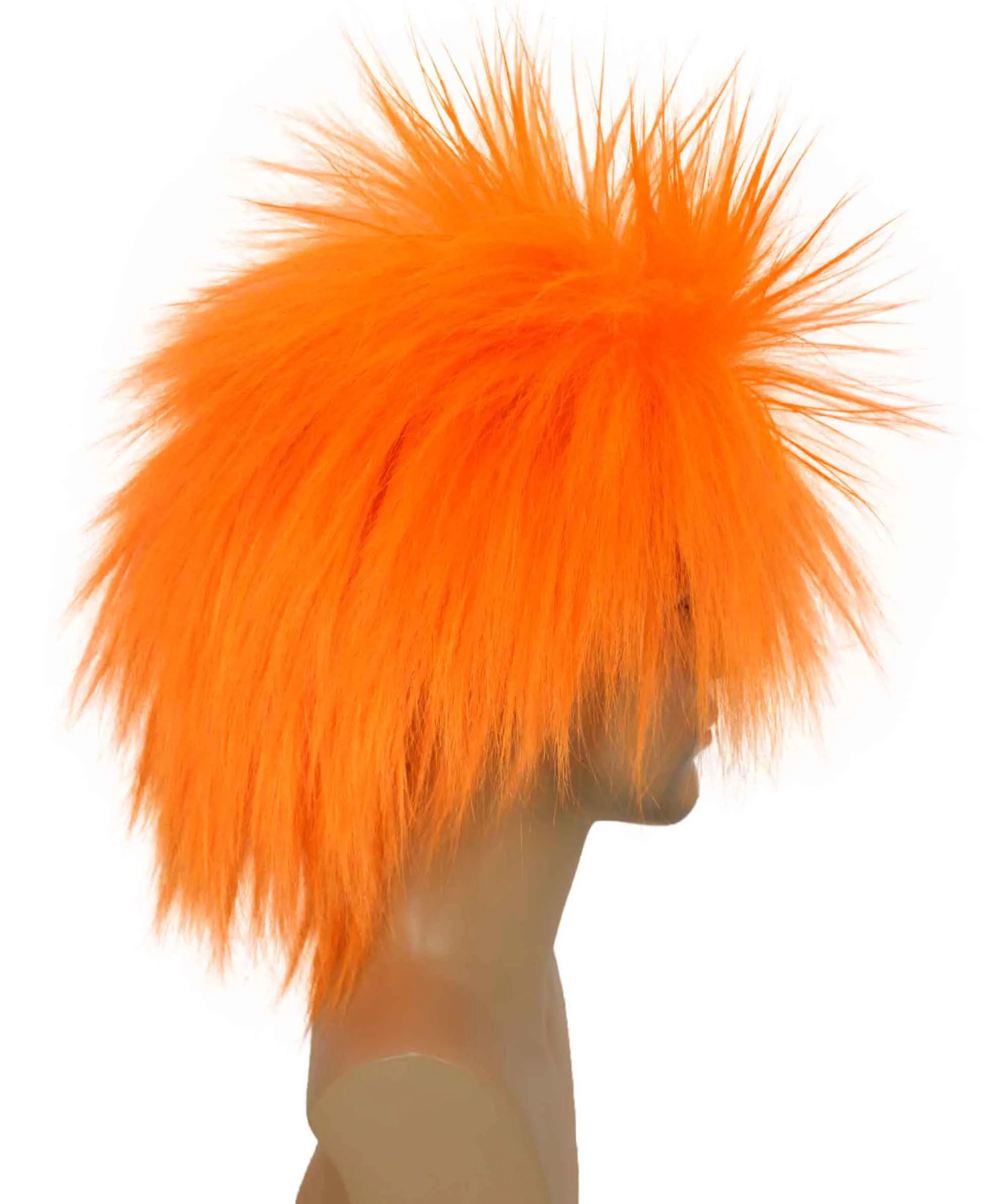 Adult Men's 80’s Rock Style Multi Color Options Wig, Synthetic Soft Fiber Hair, Perfect for your next Festival and Group Anime Party!