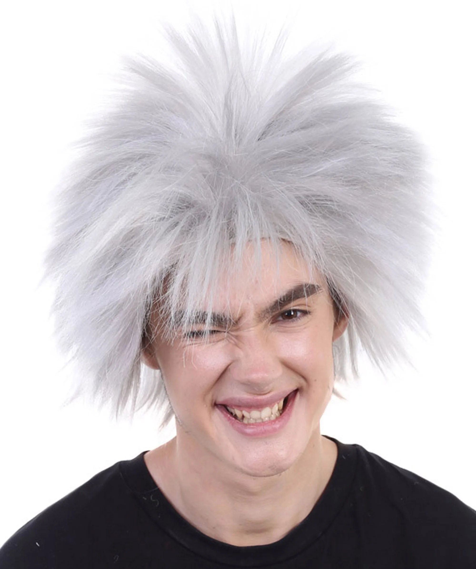 Adult Men's 80’s Rock Style Multi Color Options Wig, Synthetic Soft Fiber Hair, Perfect for your next Festival and Group Anime Party!