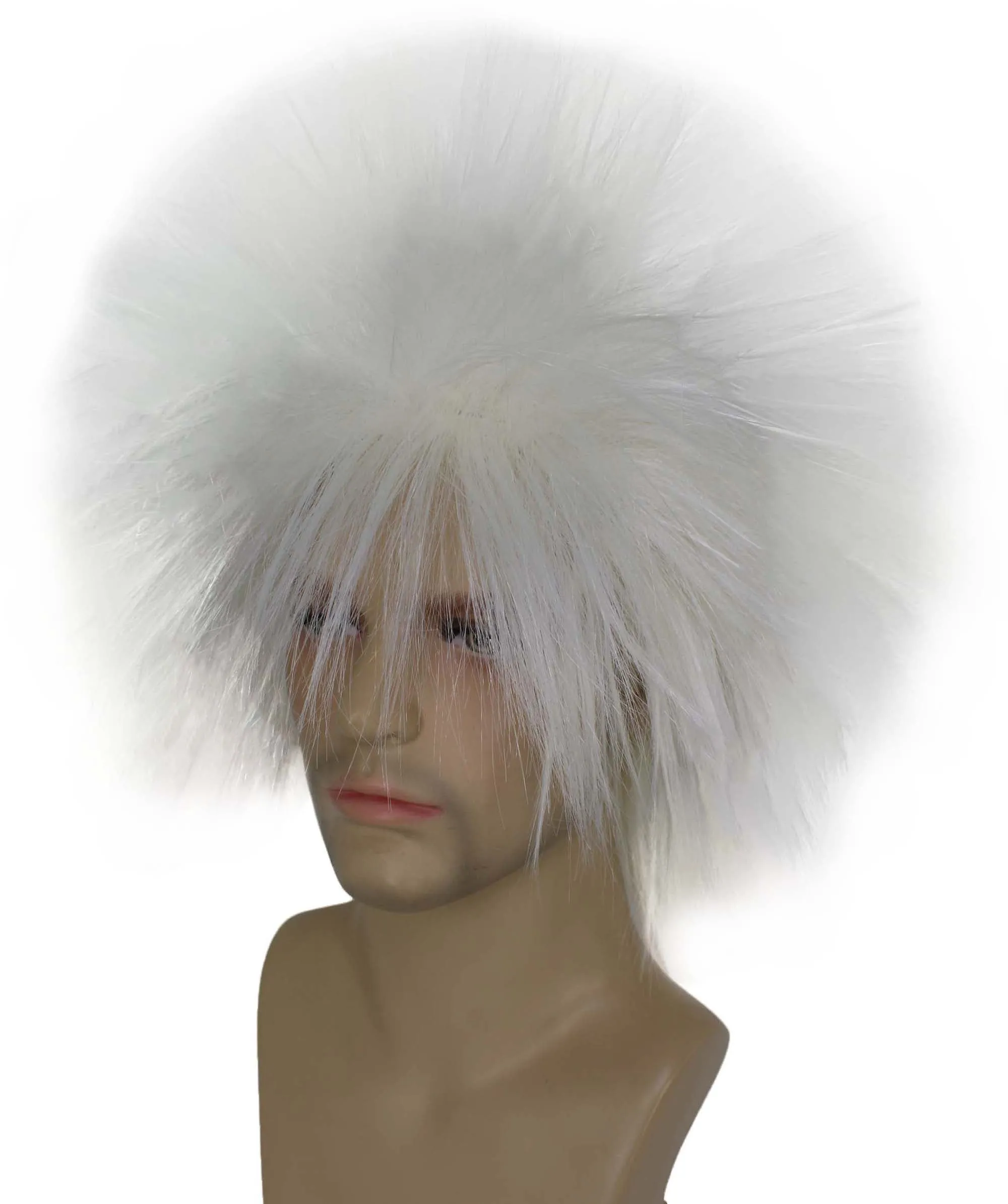 Adult Men's 80’s Rock Style Multi Color Options Wig, Synthetic Soft Fiber Hair, Perfect for your next Festival and Group Anime Party!