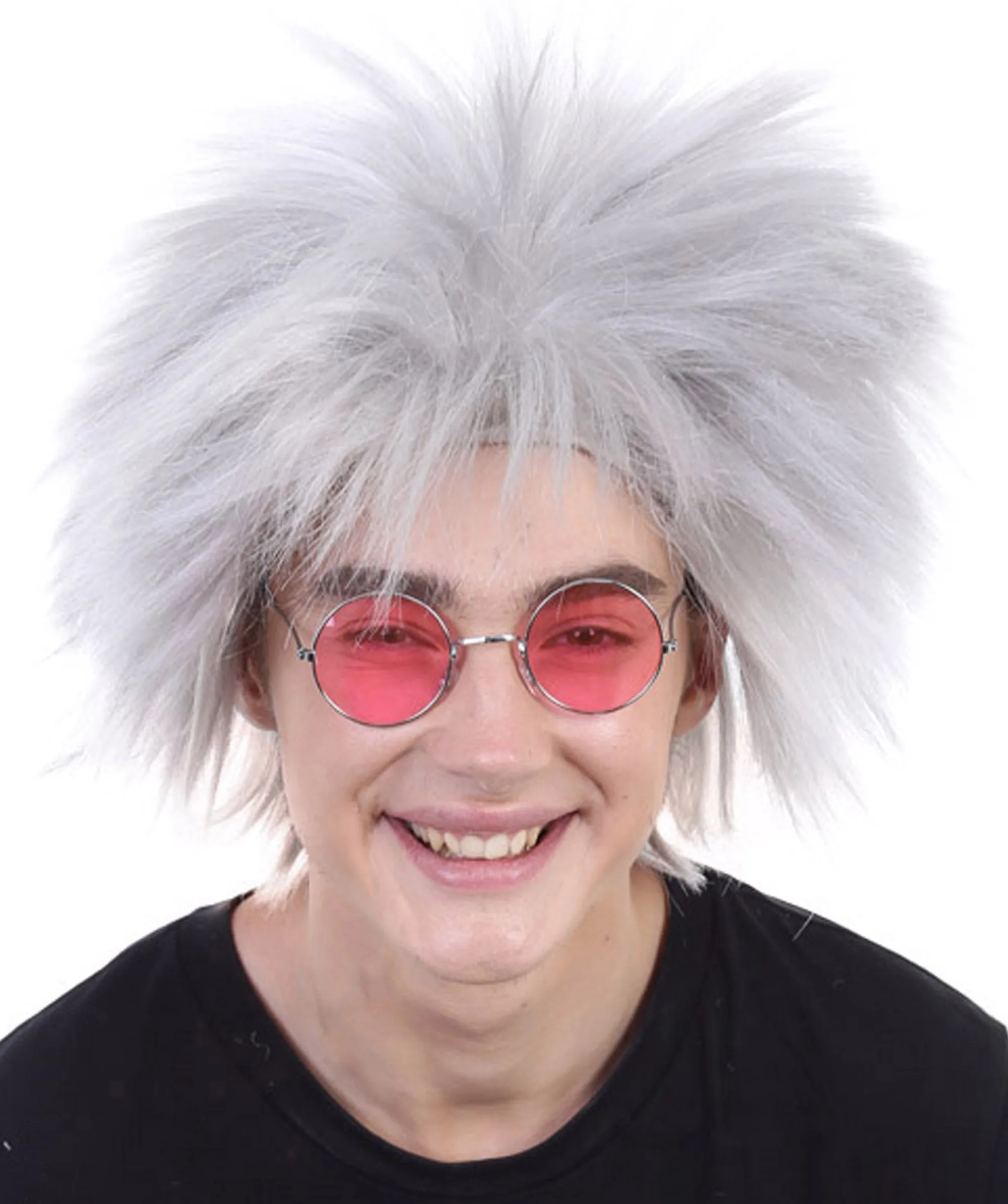 Adult Men's 80’s Rock Style Multi Color Options Wig, Synthetic Soft Fiber Hair, Perfect for your next Festival and Group Anime Party!