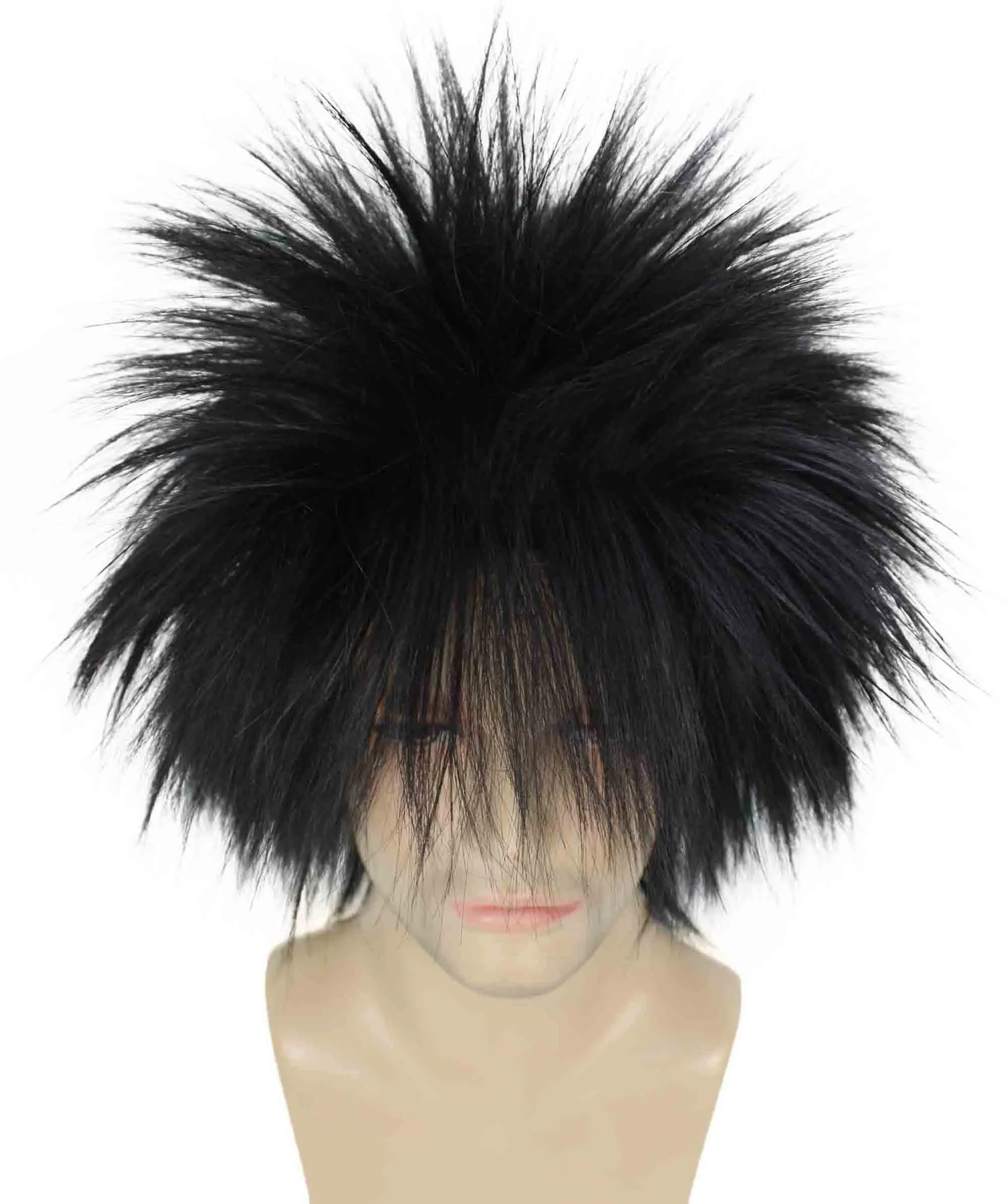 Adult Men's 80’s Rock Style Multi Color Options Wig, Synthetic Soft Fiber Hair, Perfect for your next Festival and Group Anime Party!