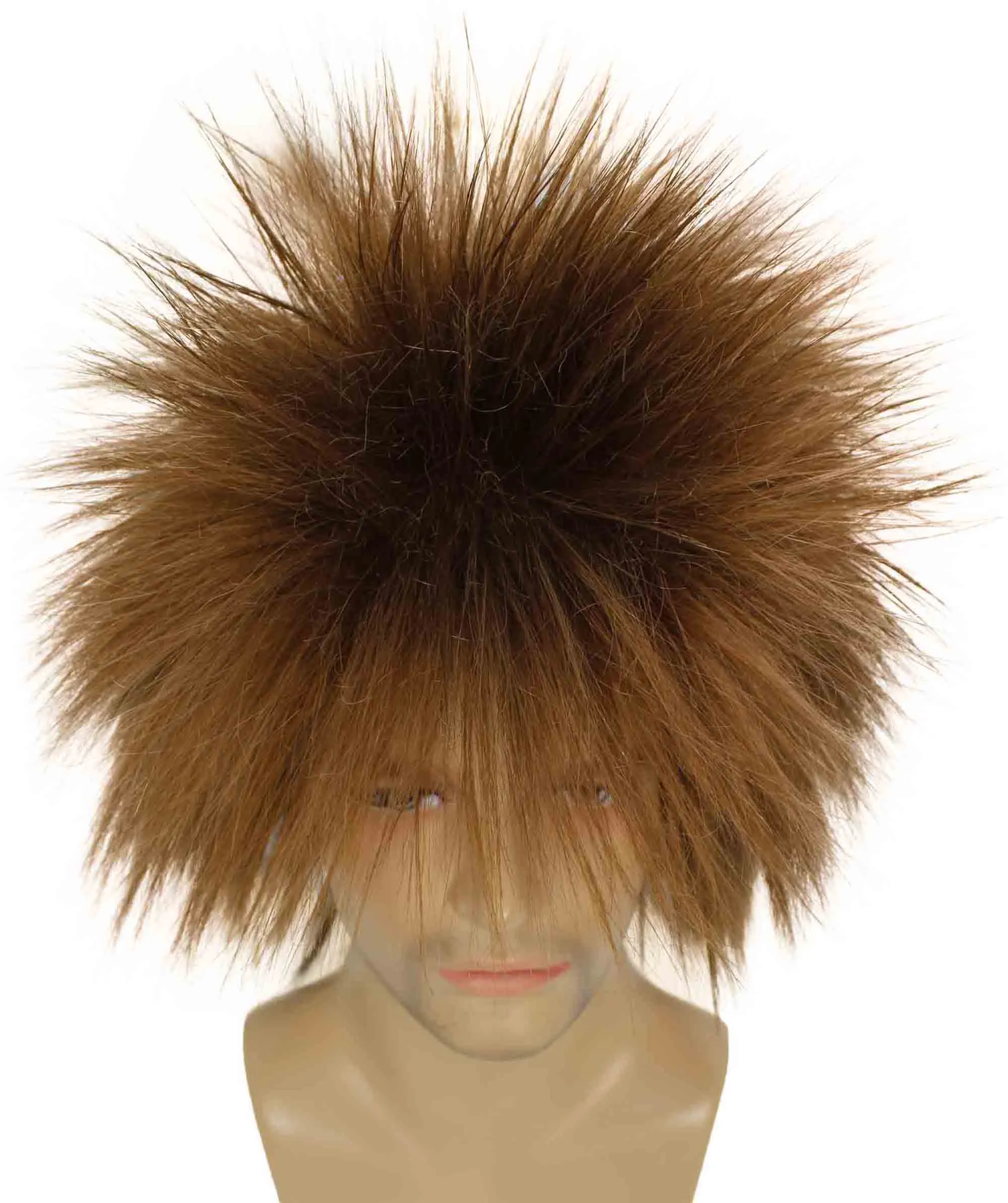 Adult Men's 80’s Rock Style Multi Color Options Wig, Synthetic Soft Fiber Hair, Perfect for your next Festival and Group Anime Party!