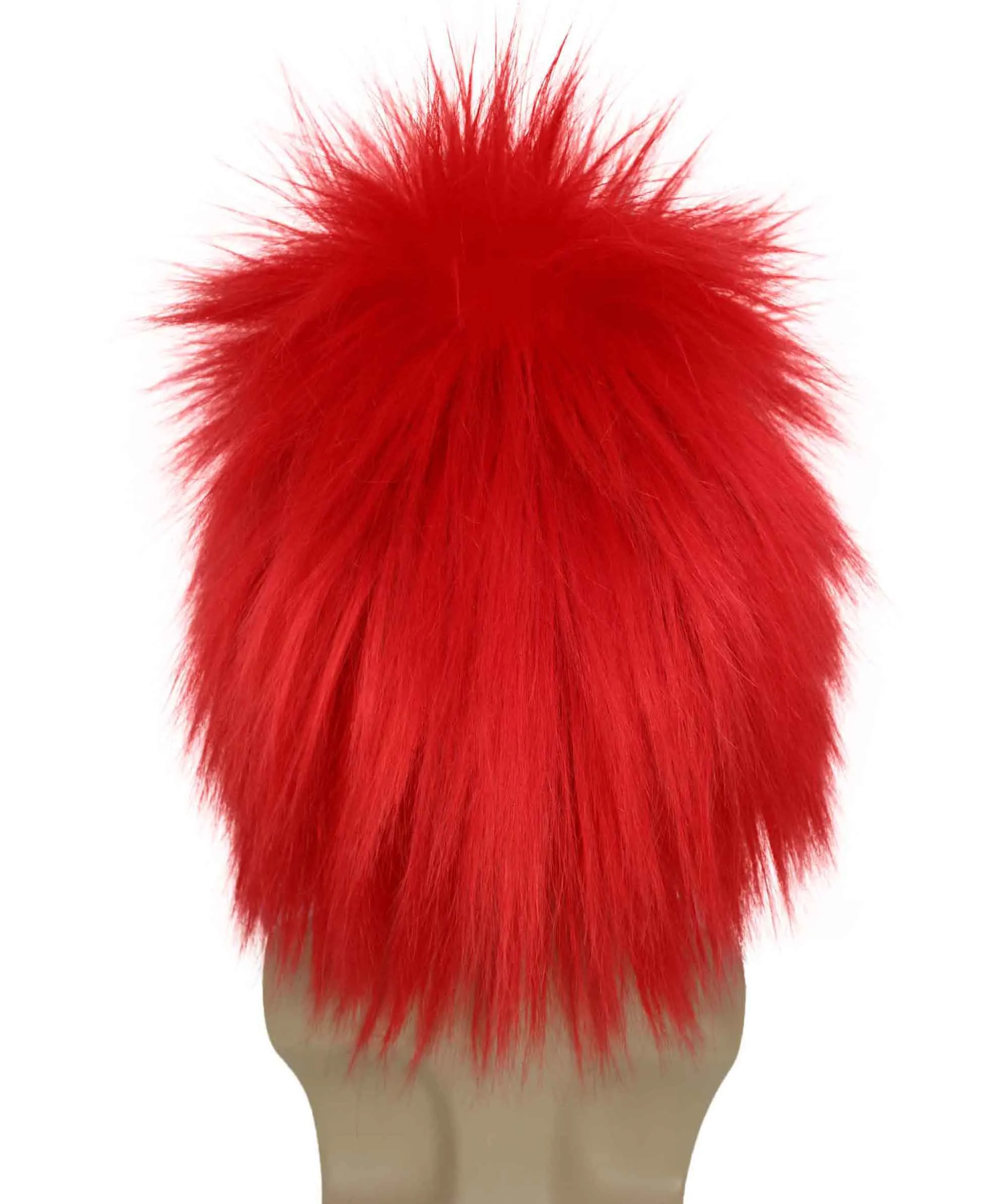 Adult Men's 80’s Rock Style Multi Color Options Wig, Synthetic Soft Fiber Hair, Perfect for your next Festival and Group Anime Party!