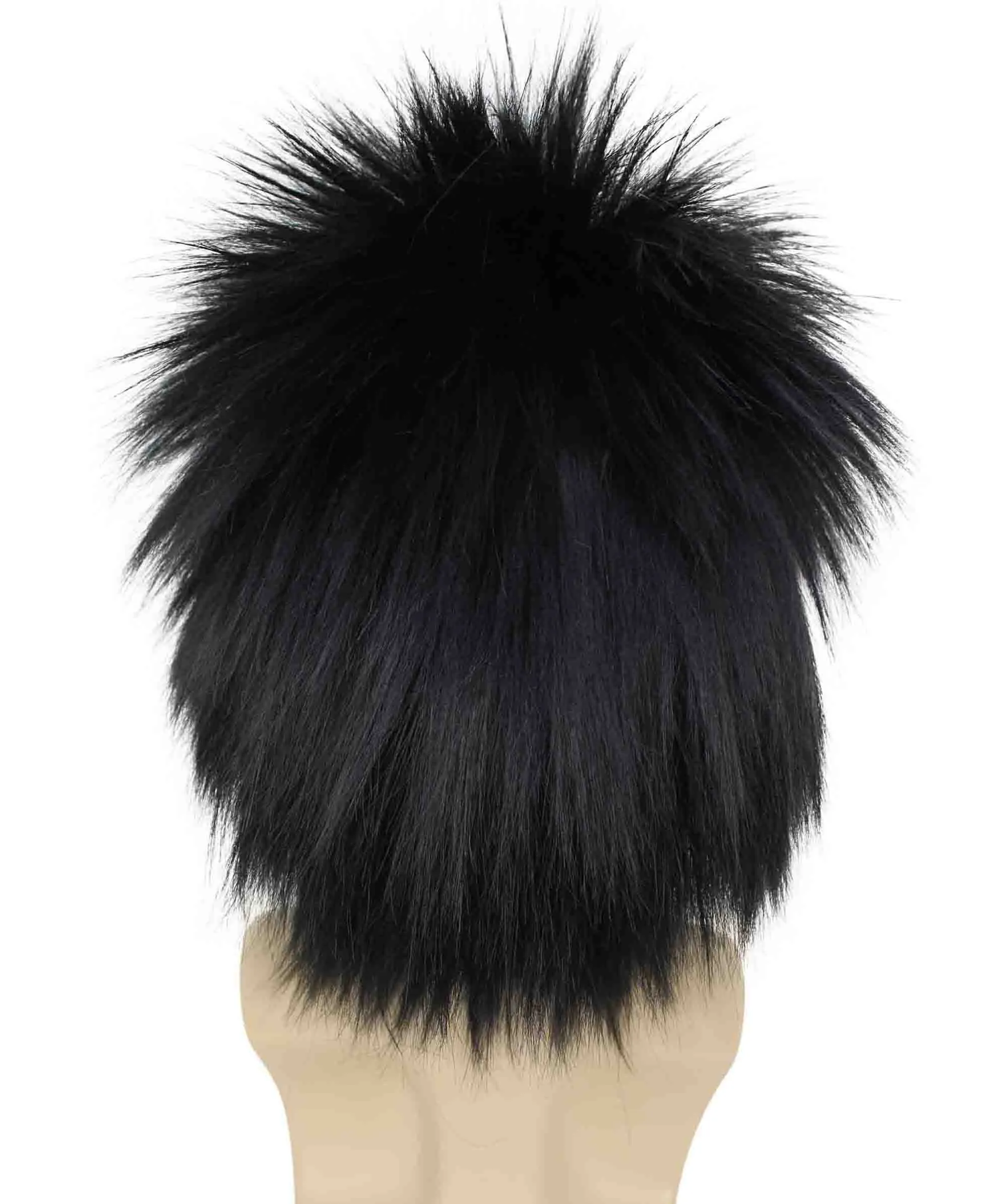 Adult Men's 80’s Rock Style Multi Color Options Wig, Synthetic Soft Fiber Hair, Perfect for your next Festival and Group Anime Party!