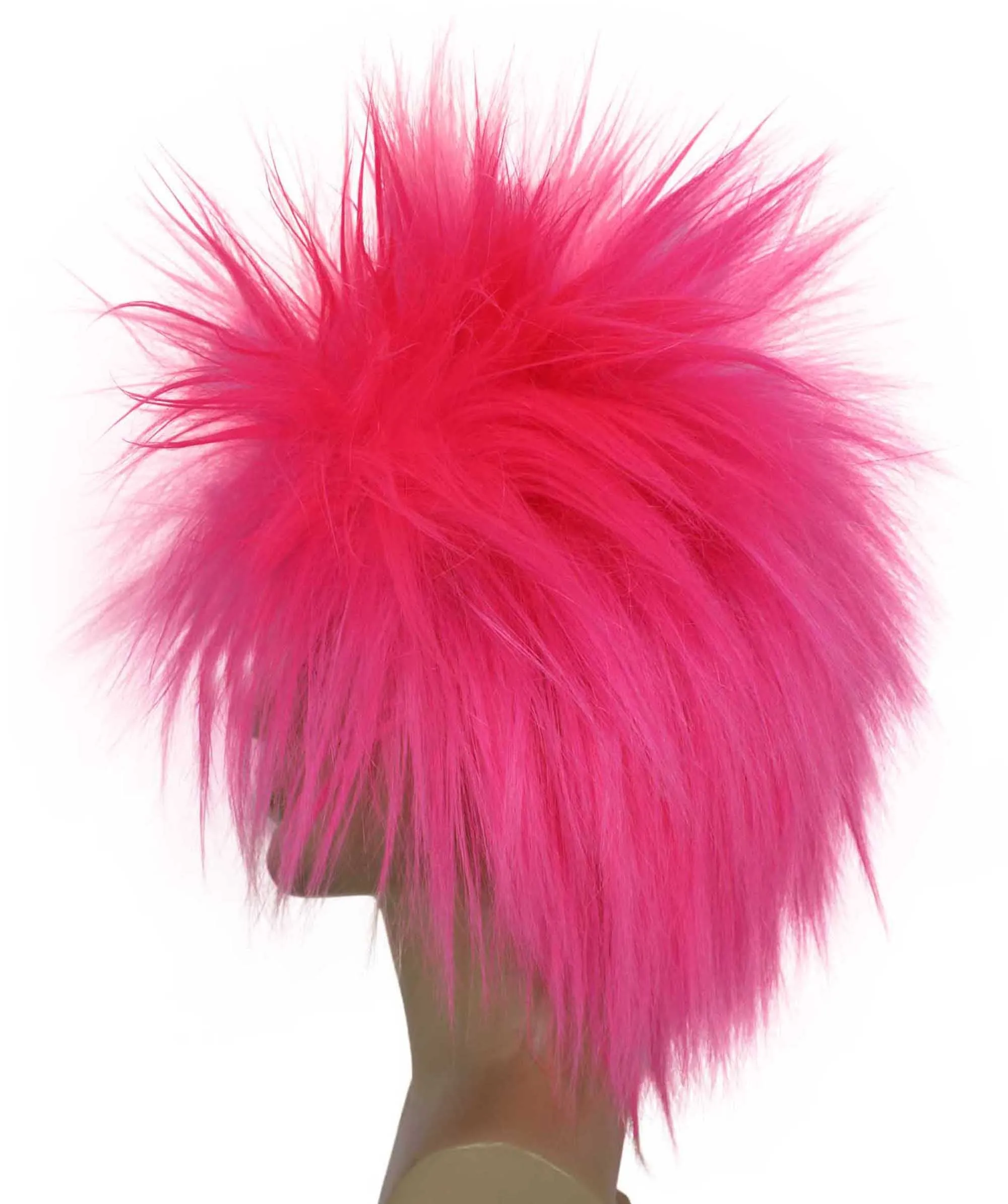 Adult Men's 80’s Rock Style Multi Color Options Wig, Synthetic Soft Fiber Hair, Perfect for your next Festival and Group Anime Party!