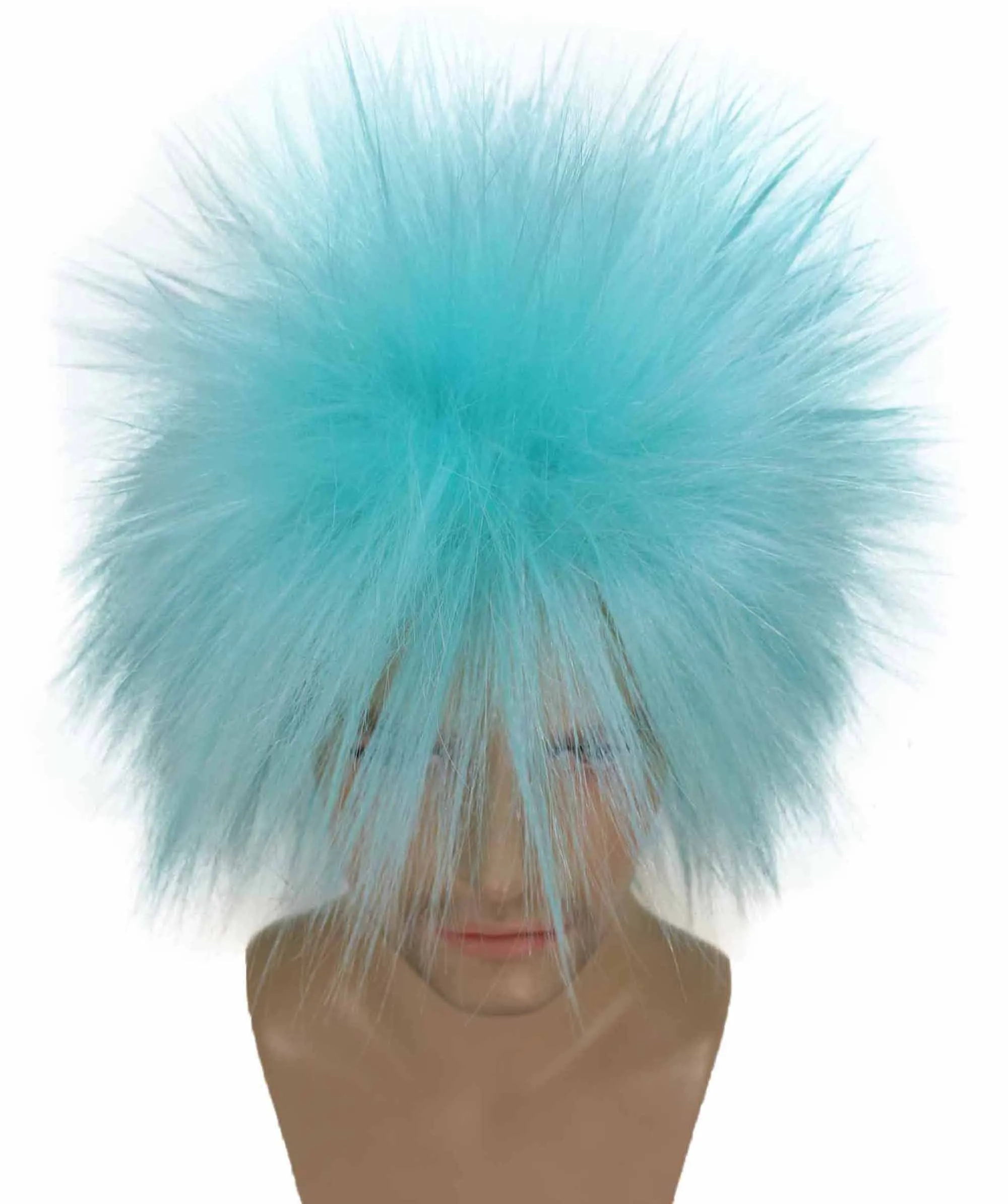 Adult Men's 80’s Rock Style Multi Color Options Wig, Synthetic Soft Fiber Hair, Perfect for your next Festival and Group Anime Party!
