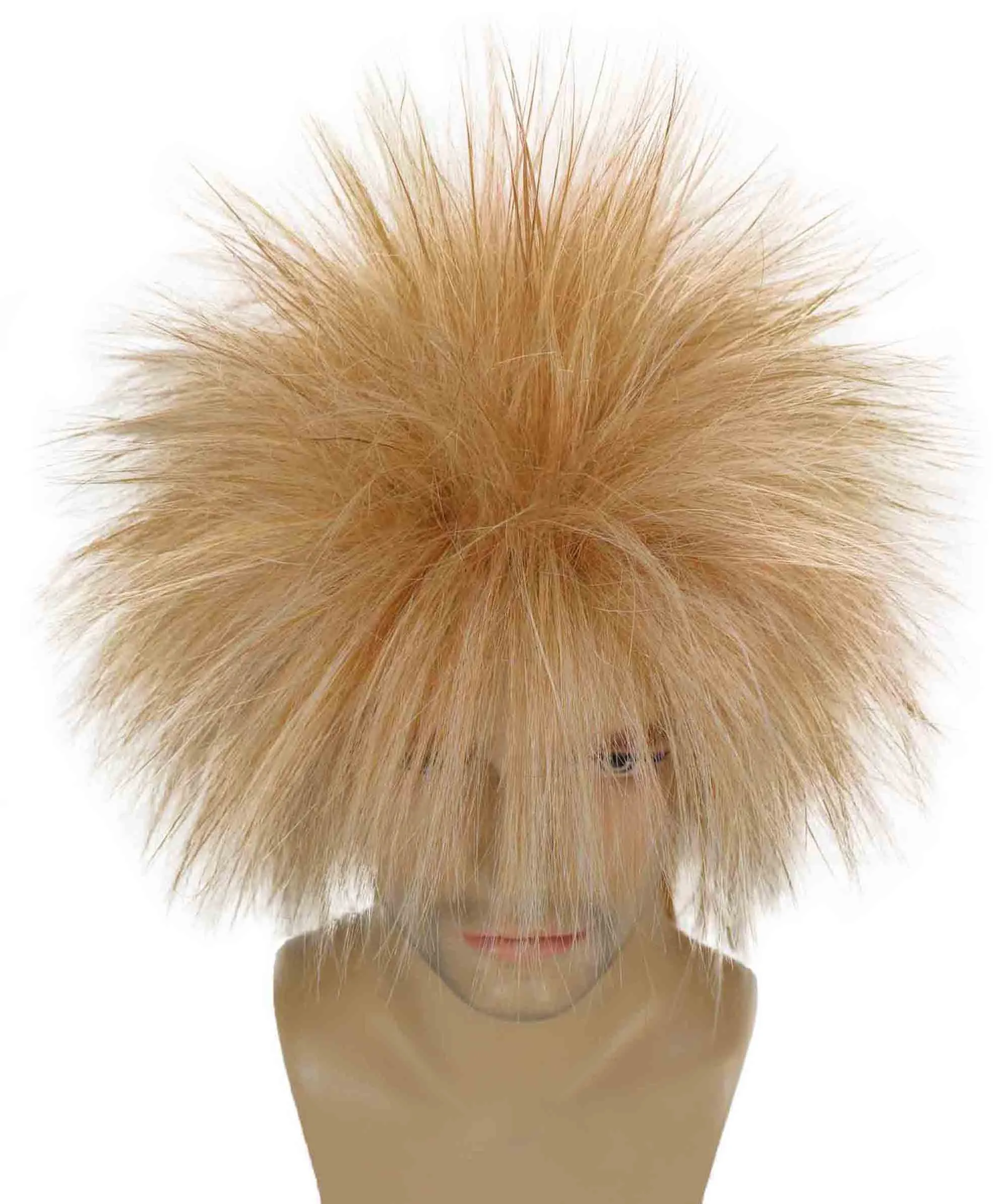 Adult Men's 80’s Rock Style Multi Color Options Wig, Synthetic Soft Fiber Hair, Perfect for your next Festival and Group Anime Party!