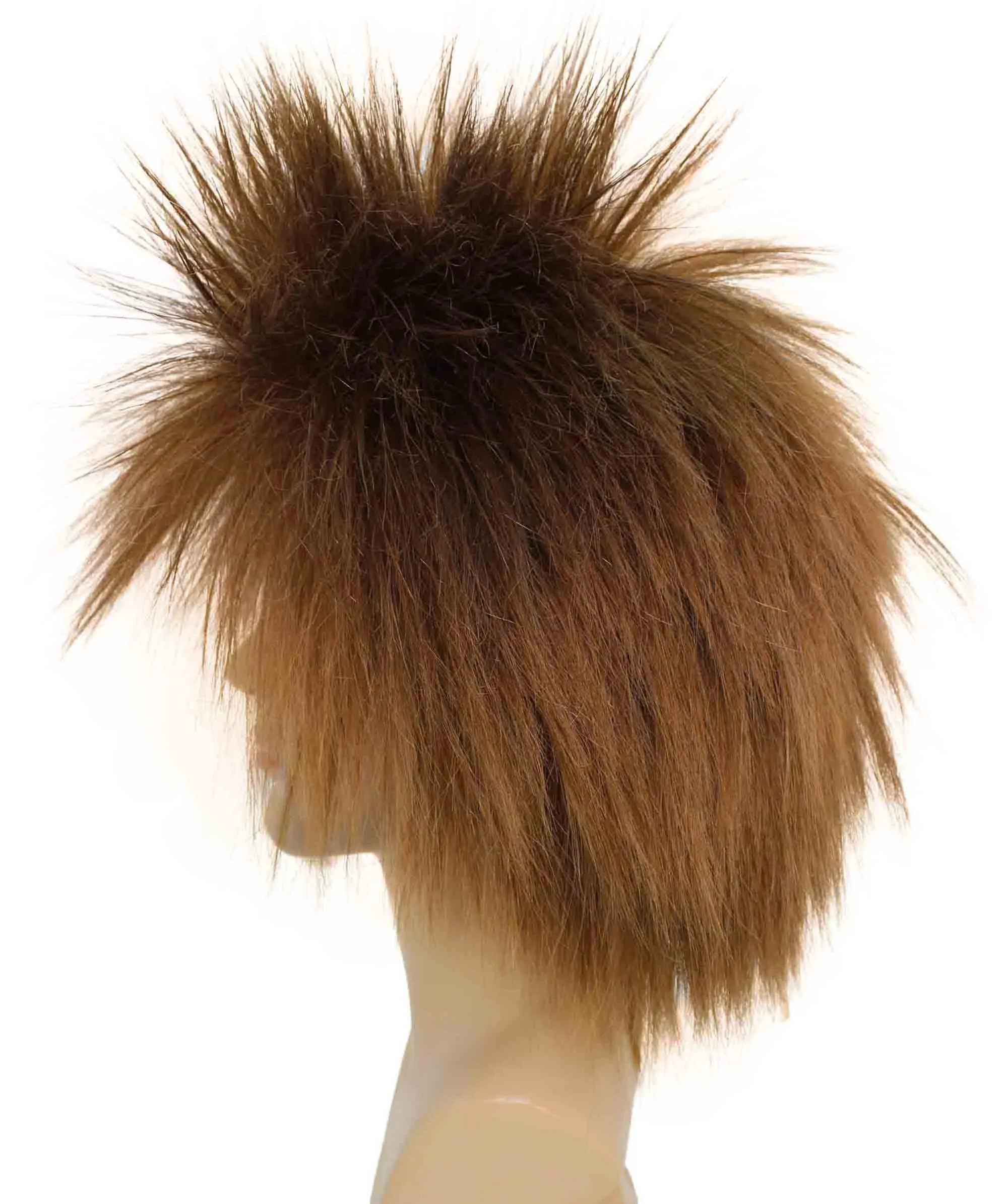 Adult Men's 80’s Rock Style Multi Color Options Wig, Synthetic Soft Fiber Hair, Perfect for your next Festival and Group Anime Party!