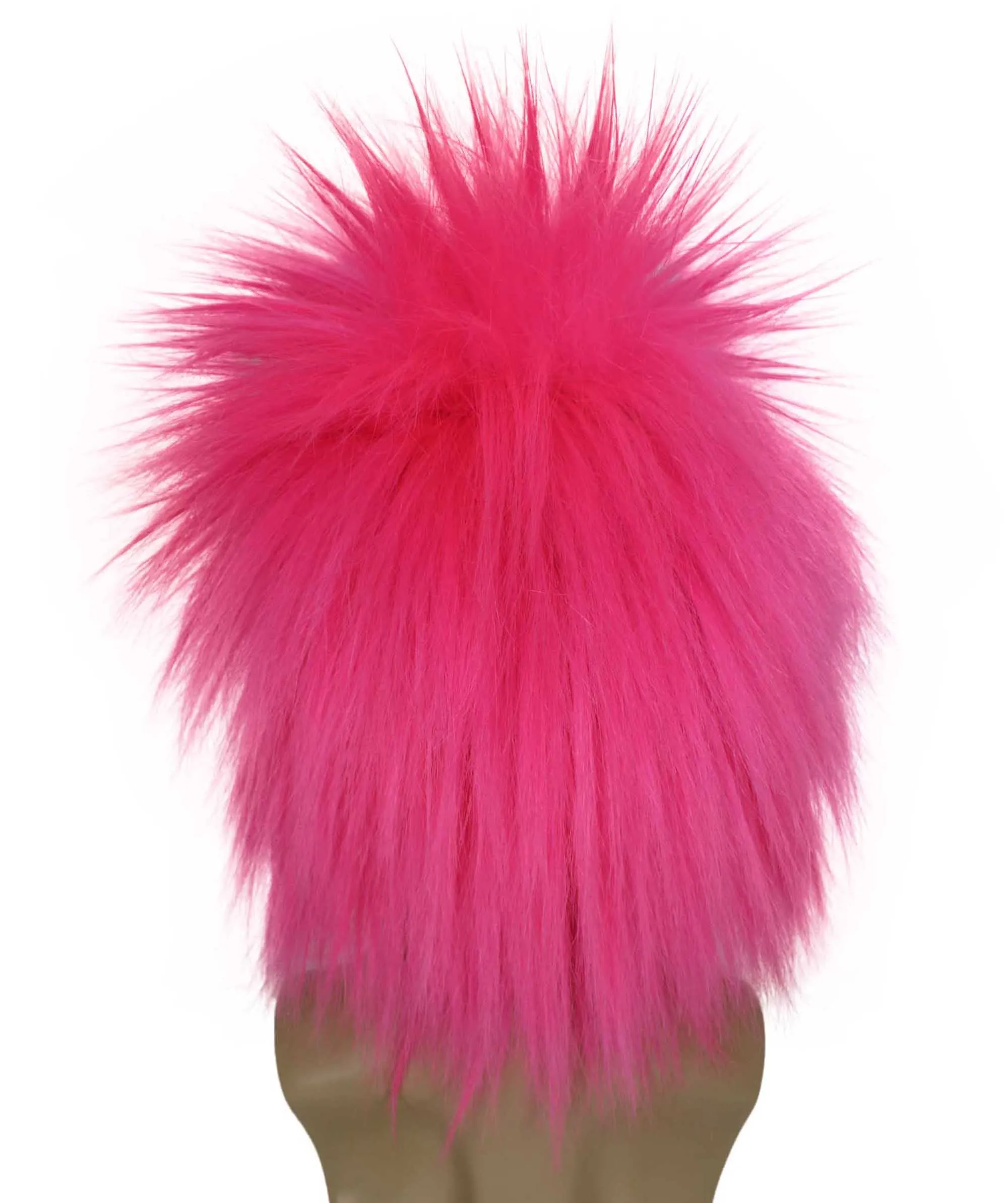Adult Men's 80’s Rock Style Multi Color Options Wig, Synthetic Soft Fiber Hair, Perfect for your next Festival and Group Anime Party!