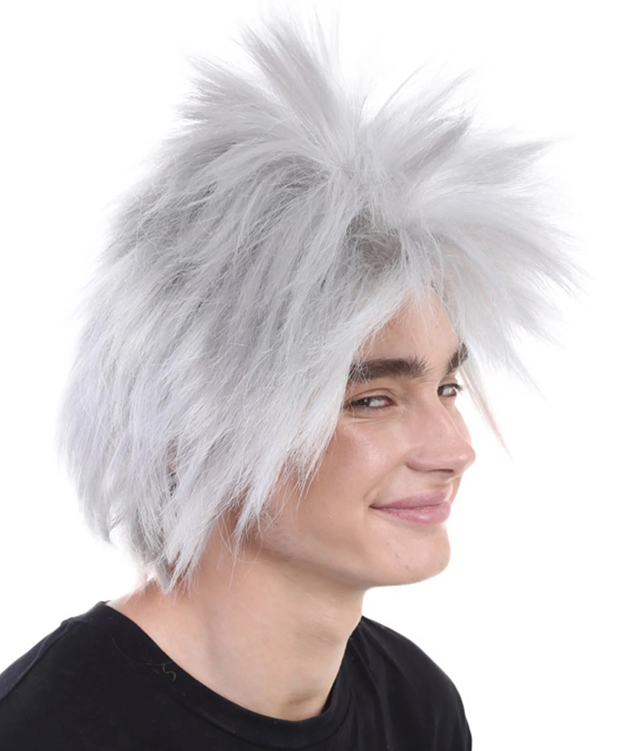 Adult Men's 80’s Rock Style Multi Color Options Wig, Synthetic Soft Fiber Hair, Perfect for your next Festival and Group Anime Party!