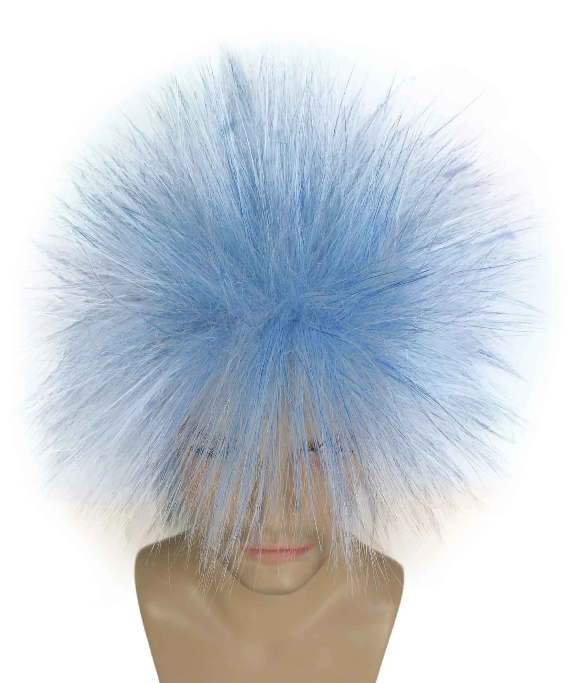Adult Men's 80’s Rock Style Multi Color Options Wig, Synthetic Soft Fiber Hair, Perfect for your next Festival and Group Anime Party!