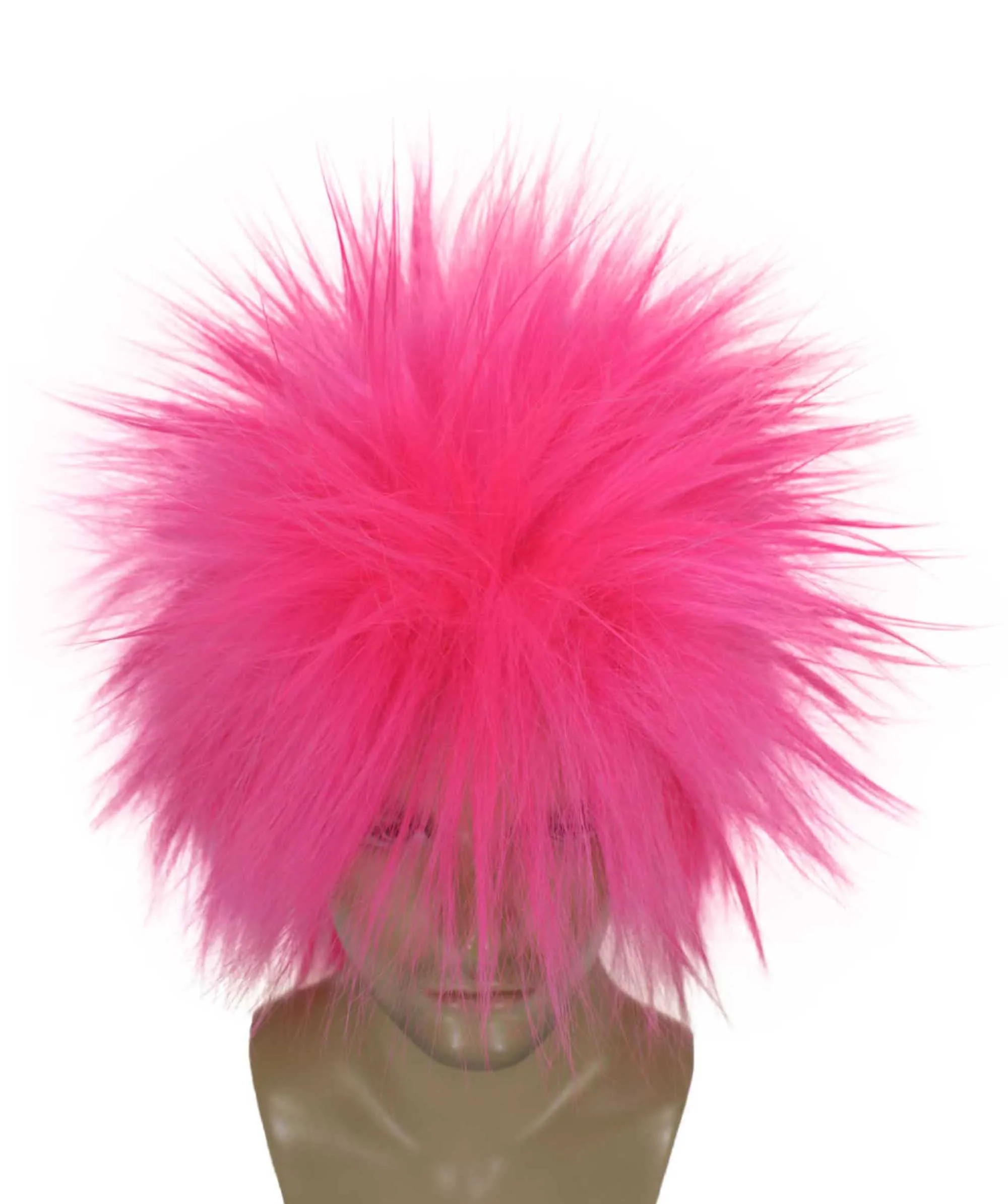 Adult Men's 80’s Rock Style Multi Color Options Wig, Synthetic Soft Fiber Hair, Perfect for your next Festival and Group Anime Party!