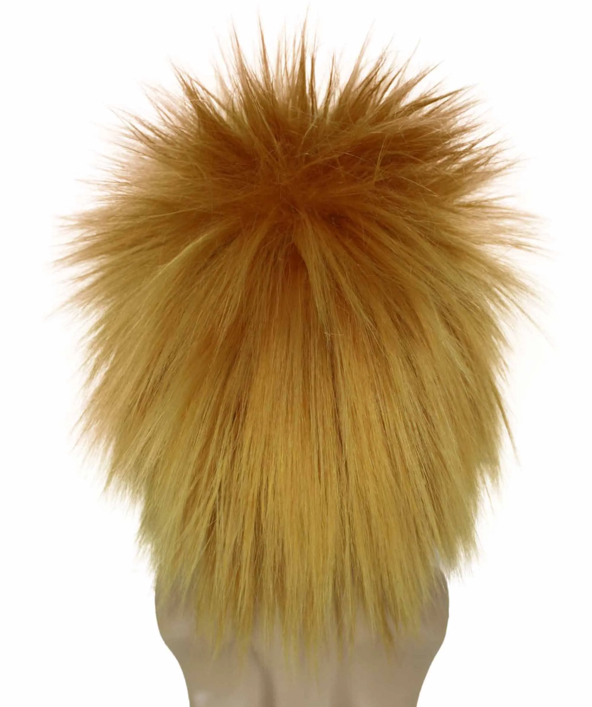 Adult Men's 80’s Rock Style Multi Color Options Wig, Synthetic Soft Fiber Hair, Perfect for your next Festival and Group Anime Party!