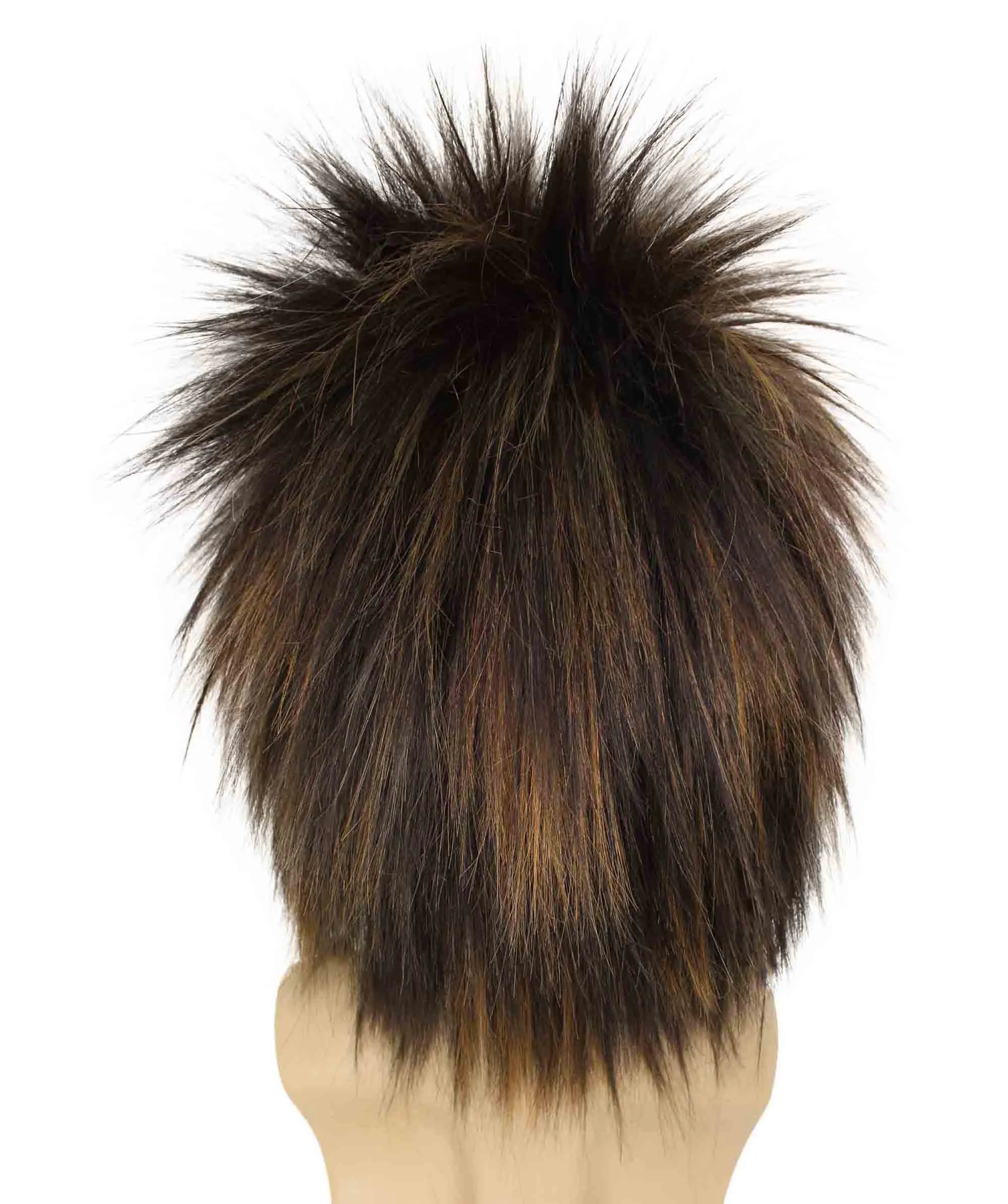 Adult Men's 80’s Rock Style Multi Color Options Wig, Synthetic Soft Fiber Hair, Perfect for your next Festival and Group Anime Party!