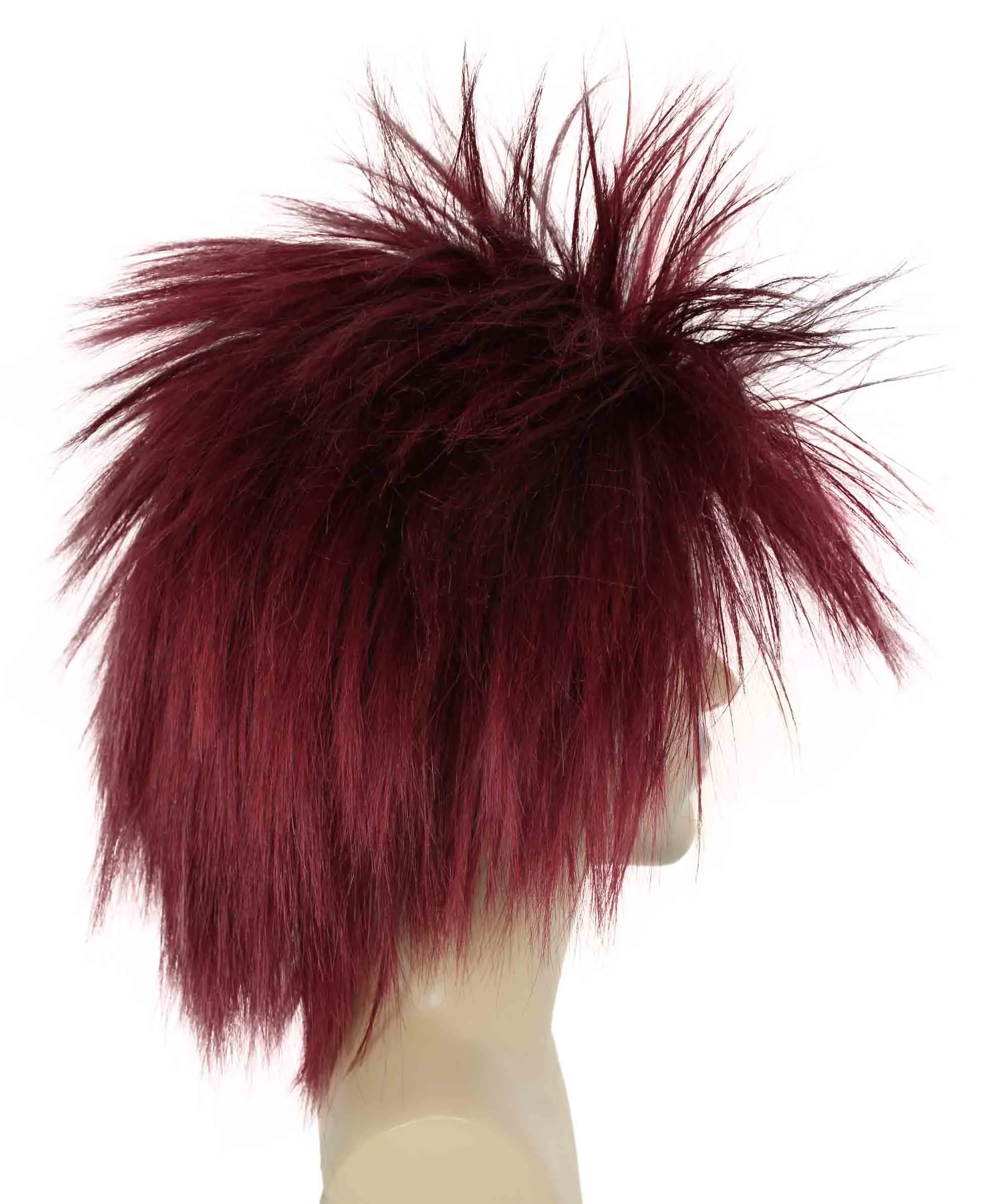 Adult Men's 80’s Rock Style Multi Color Options Wig, Synthetic Soft Fiber Hair, Perfect for your next Festival and Group Anime Party!