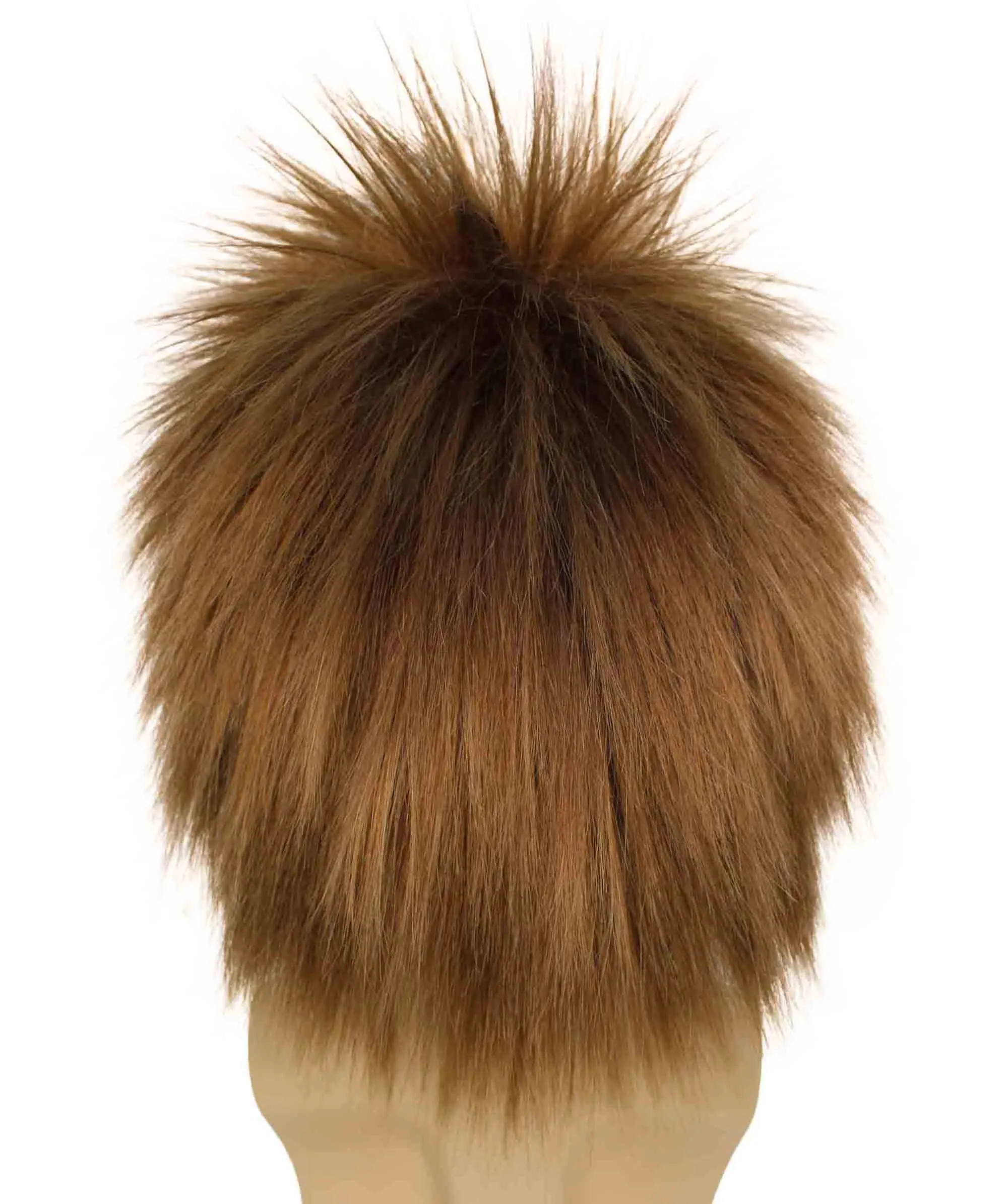 Adult Men's 80’s Rock Style Multi Color Options Wig, Synthetic Soft Fiber Hair, Perfect for your next Festival and Group Anime Party!