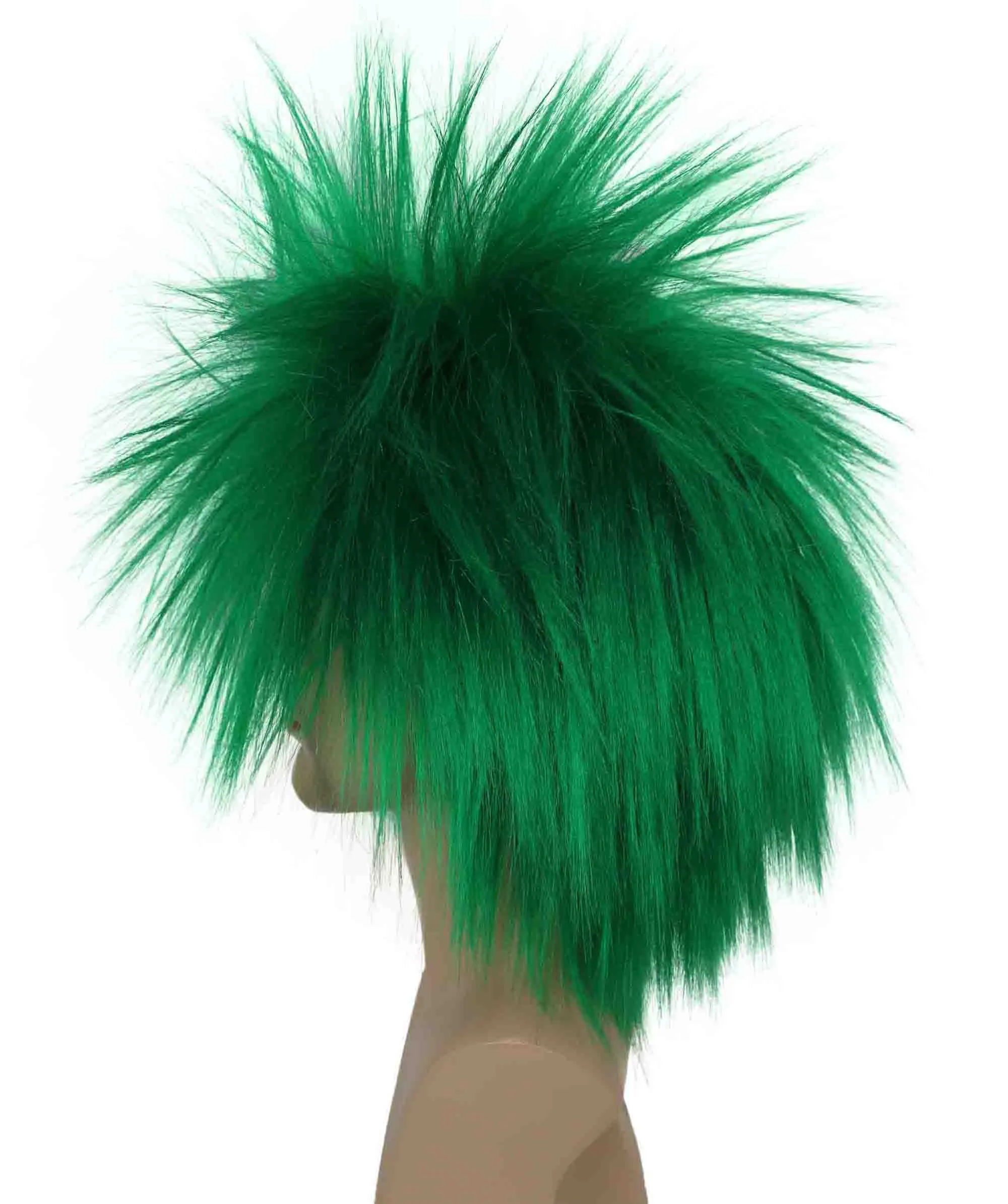 Adult Men's 80’s Rock Style Multi Color Options Wig, Synthetic Soft Fiber Hair, Perfect for your next Festival and Group Anime Party!