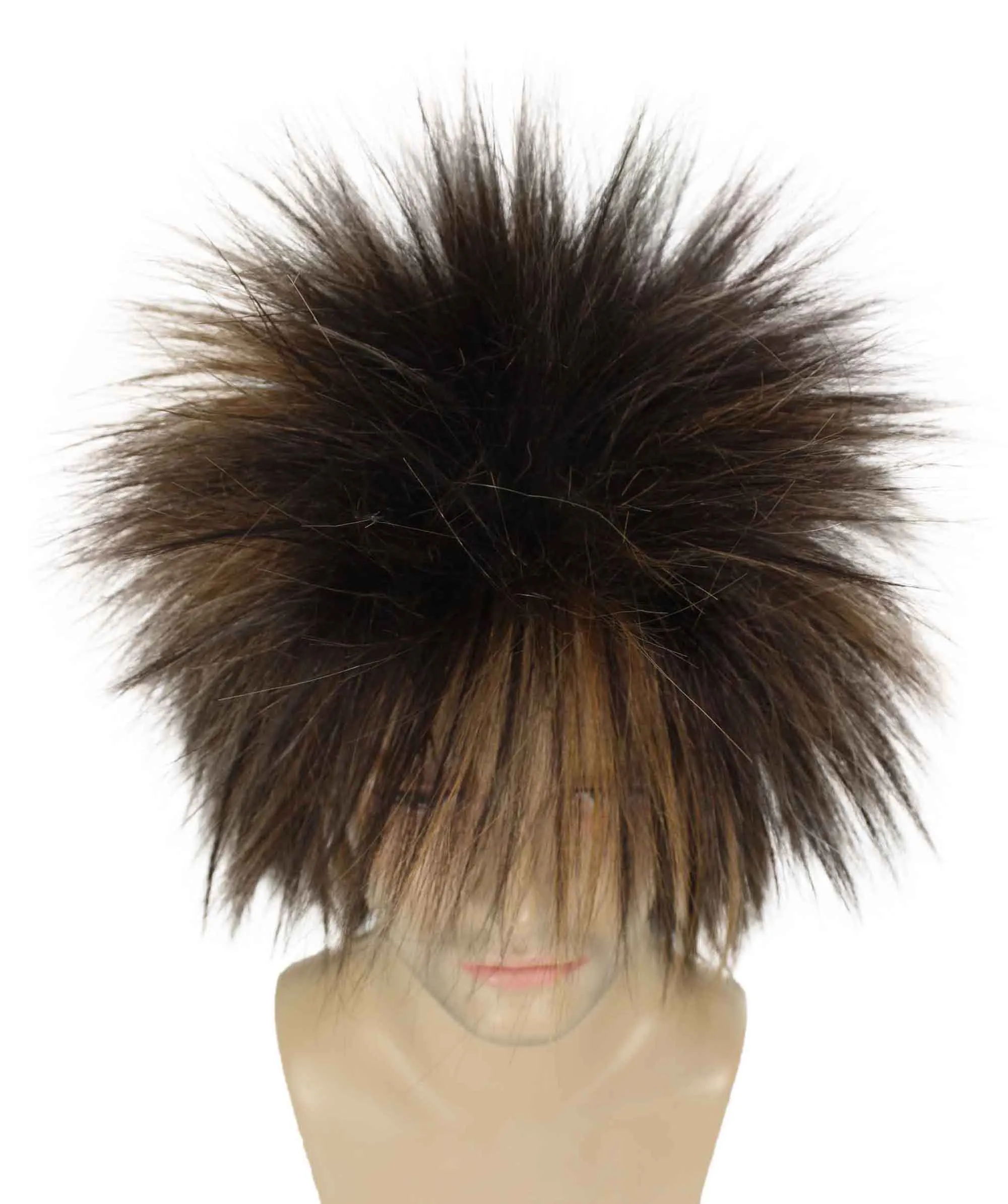 Adult Men's 80’s Rock Style Multi Color Options Wig, Synthetic Soft Fiber Hair, Perfect for your next Festival and Group Anime Party!