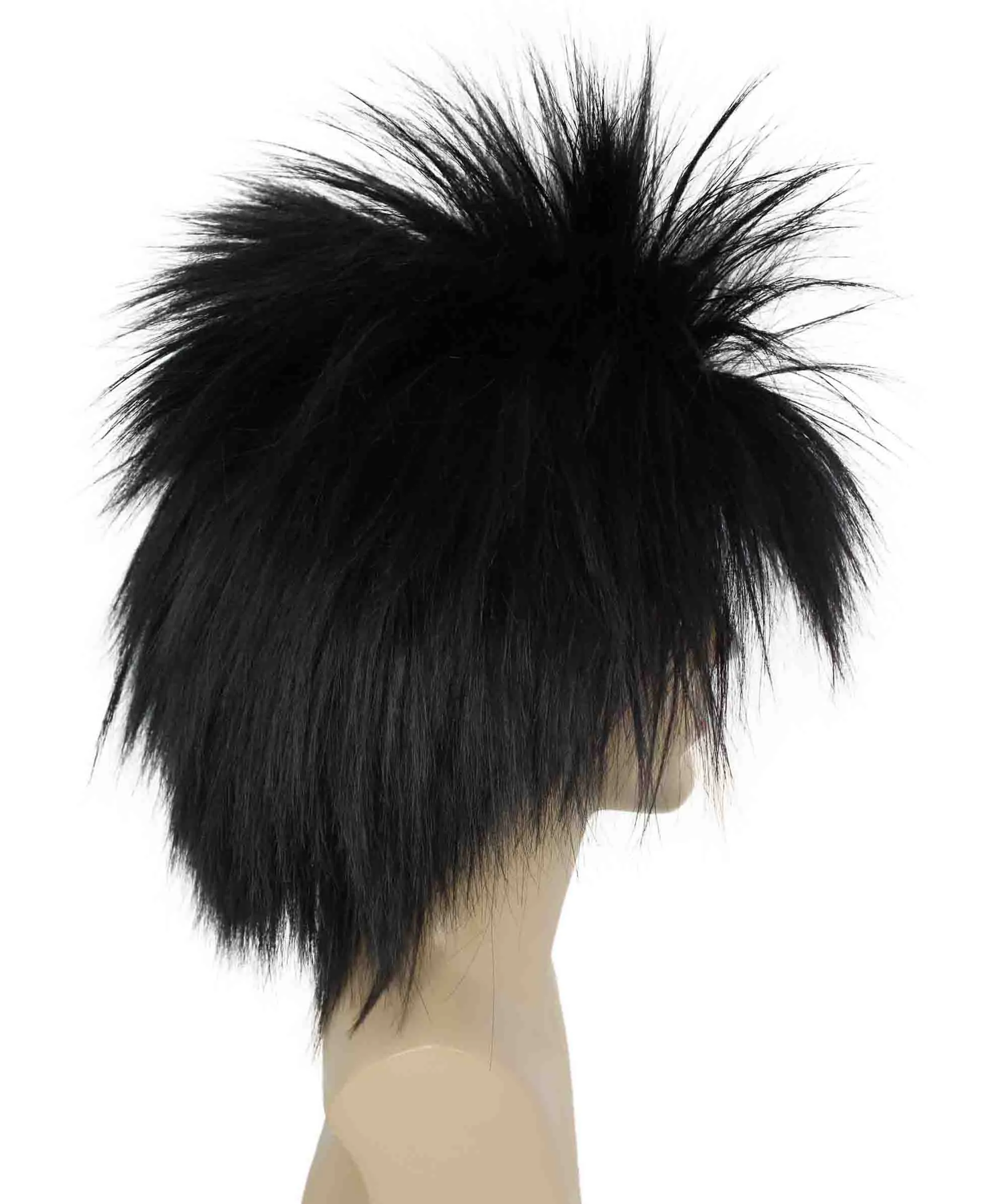Adult Men's 80’s Rock Style Multi Color Options Wig, Synthetic Soft Fiber Hair, Perfect for your next Festival and Group Anime Party!