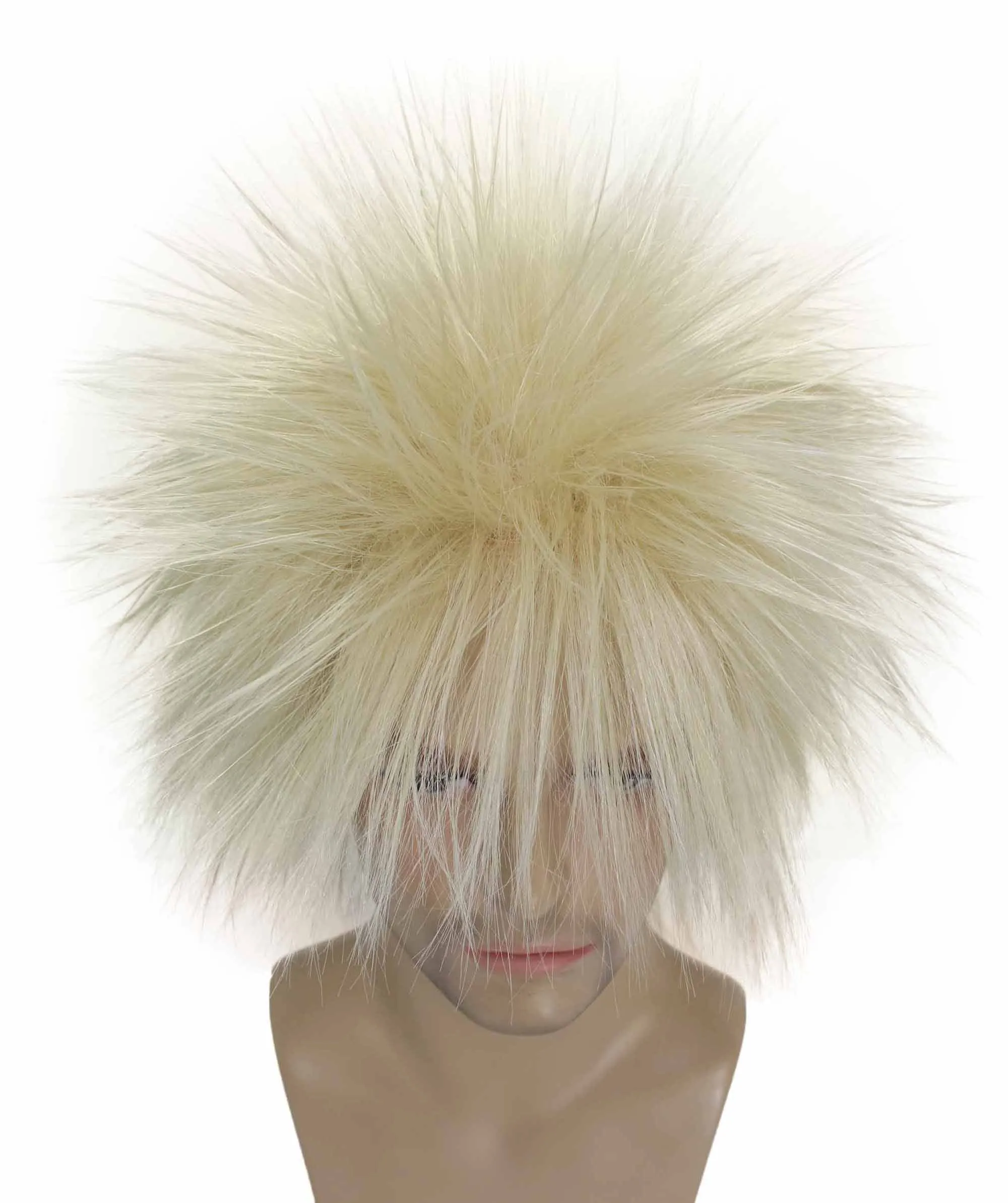 Adult Men's 80’s Rock Style Multi Color Options Wig, Synthetic Soft Fiber Hair, Perfect for your next Festival and Group Anime Party!