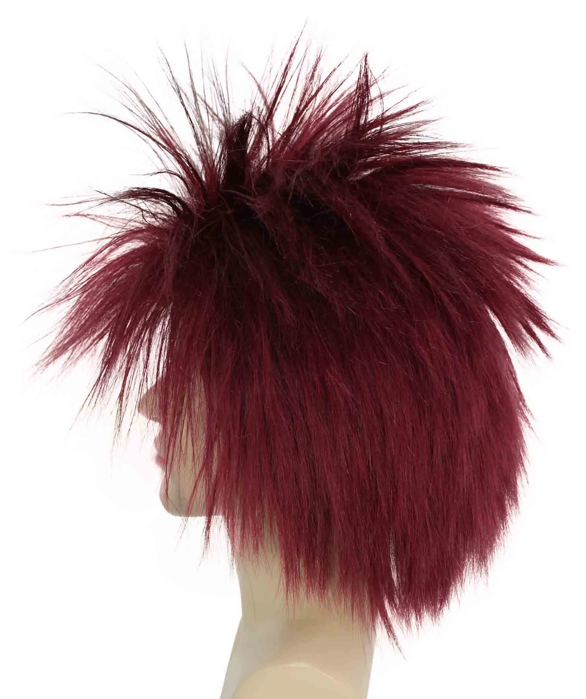 Adult Men's 80’s Rock Style Multi Color Options Wig, Synthetic Soft Fiber Hair, Perfect for your next Festival and Group Anime Party!