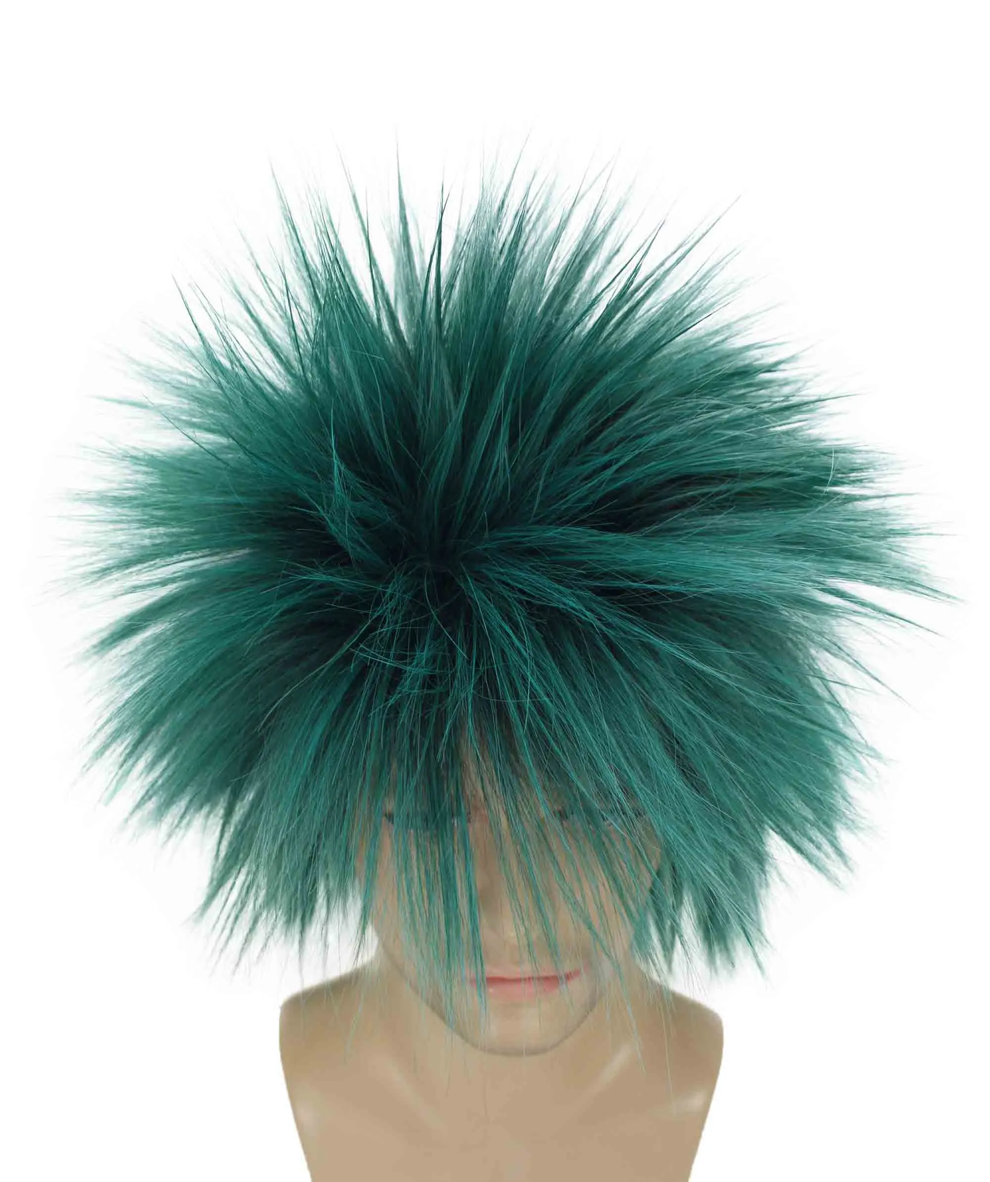 Adult Men's 80’s Rock Style Multi Color Options Wig, Synthetic Soft Fiber Hair, Perfect for your next Festival and Group Anime Party!